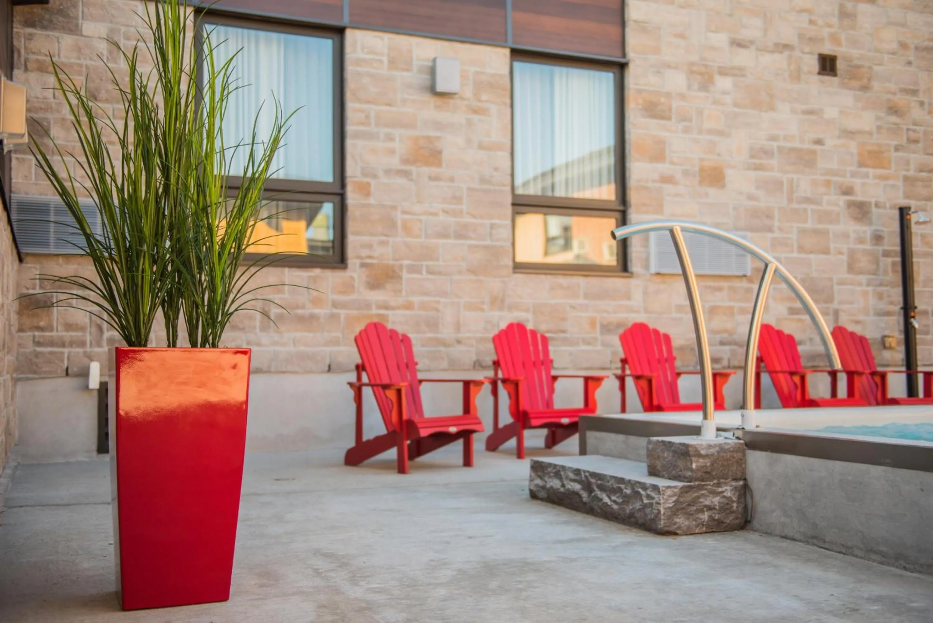 Open Air Bath in Hotel V