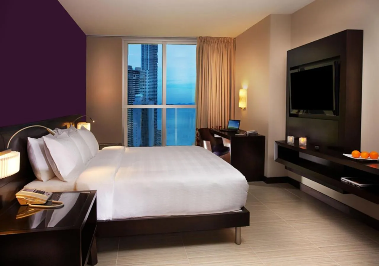 Bed in Megapolis Hotel Panama
