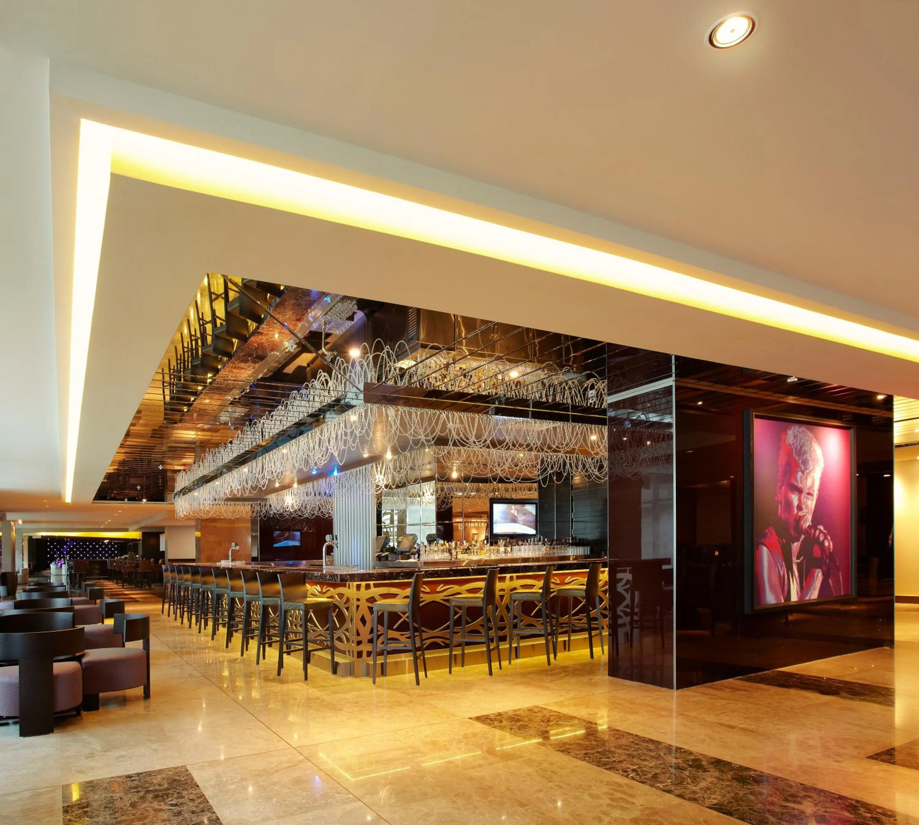 Lounge or bar in Megapolis Hotel Panama