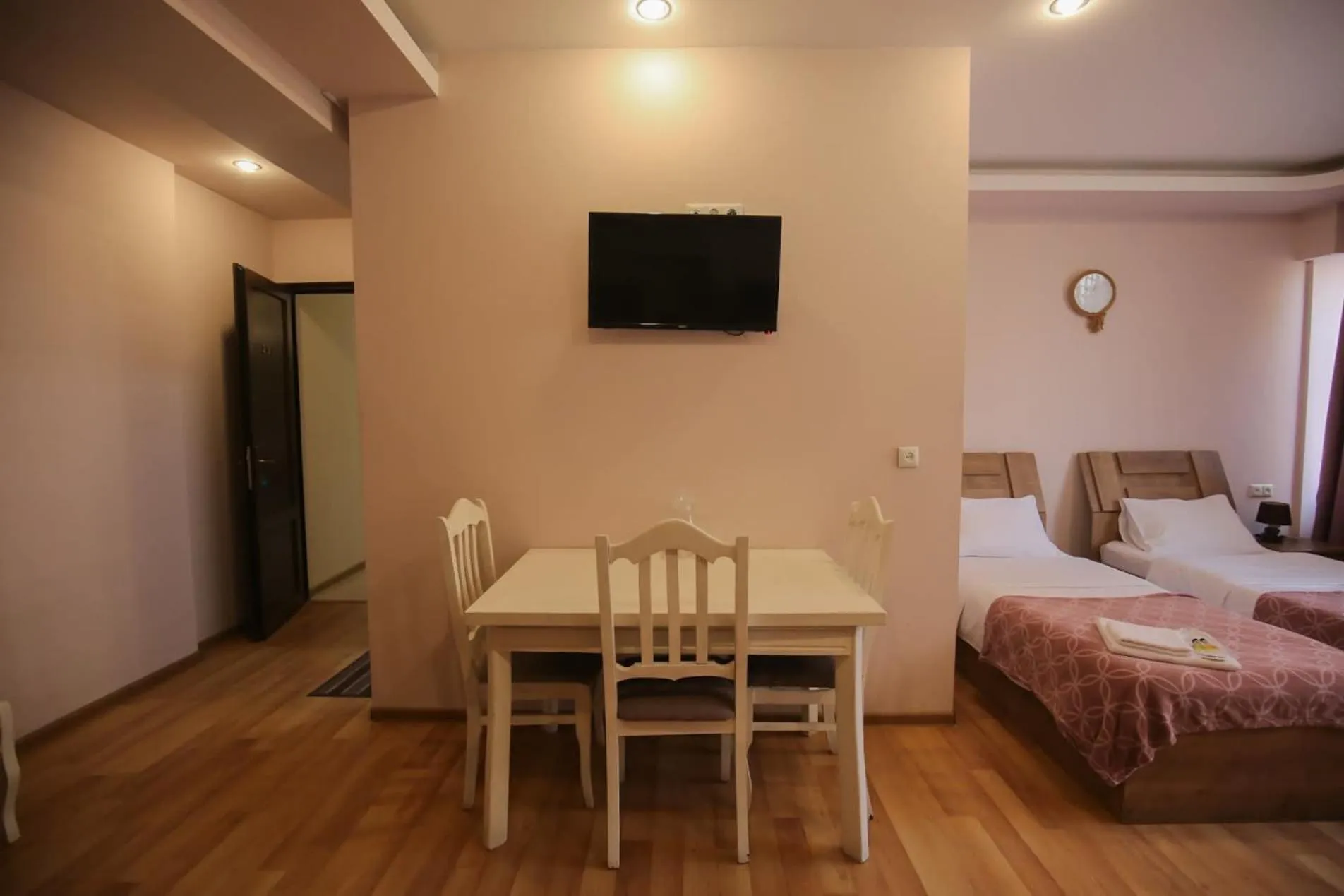 Bed in Hotel Caucasus