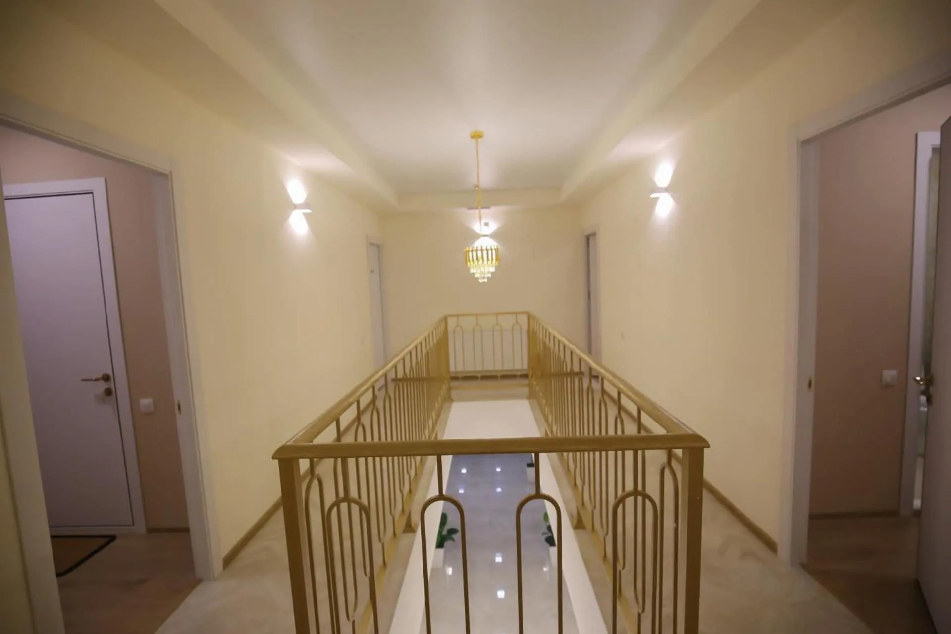 Bed in Hotel Caucasus