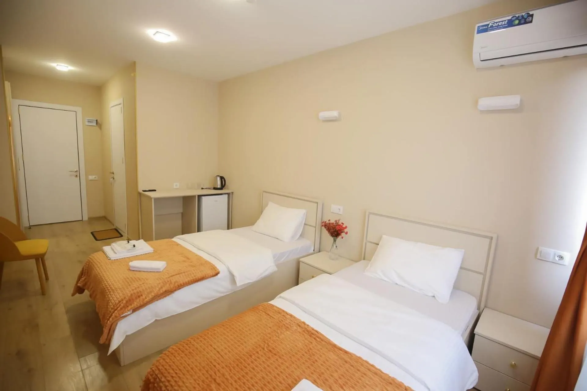 Bed in Hotel Caucasus