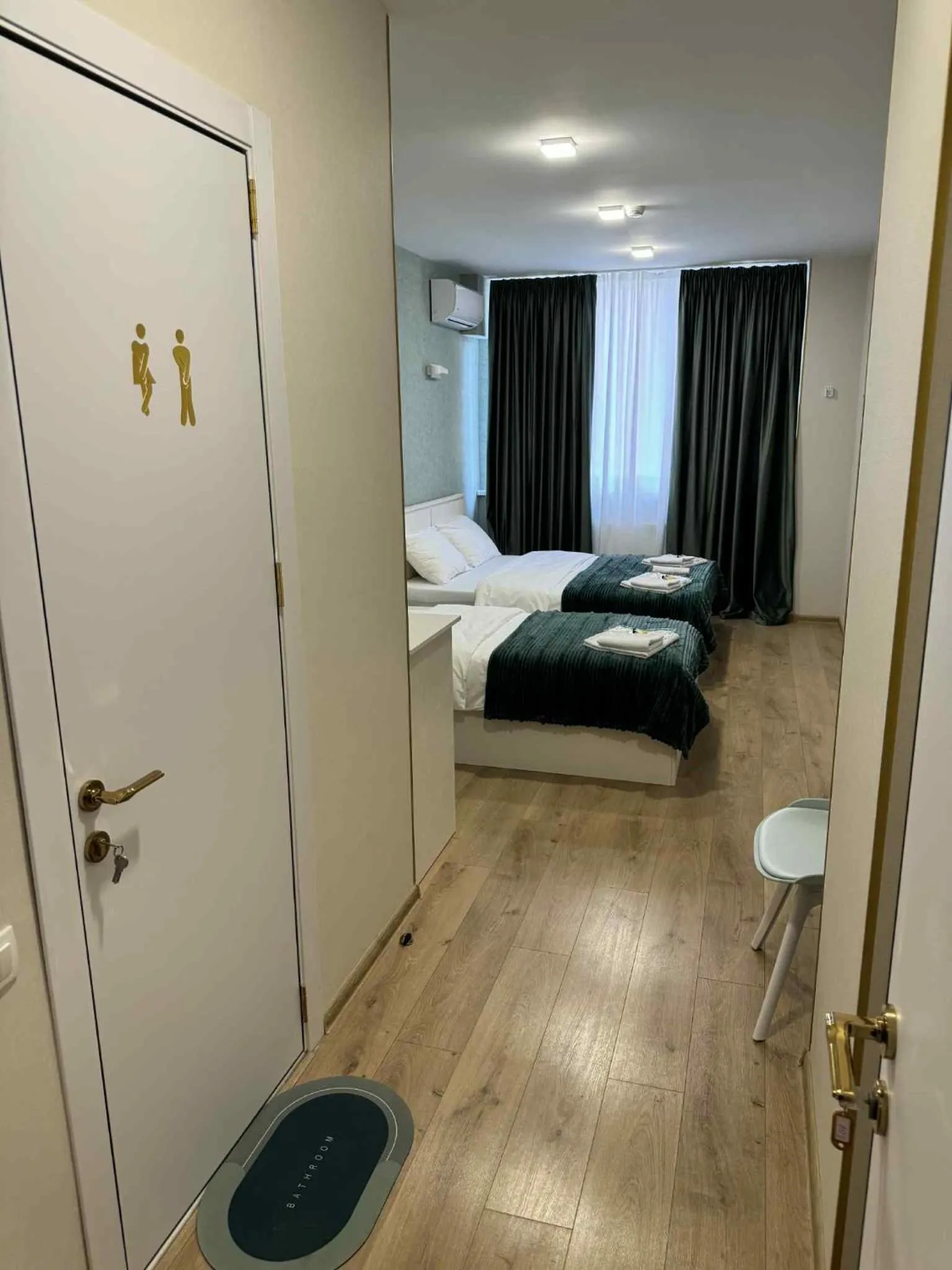 Bed in Hotel Caucasus