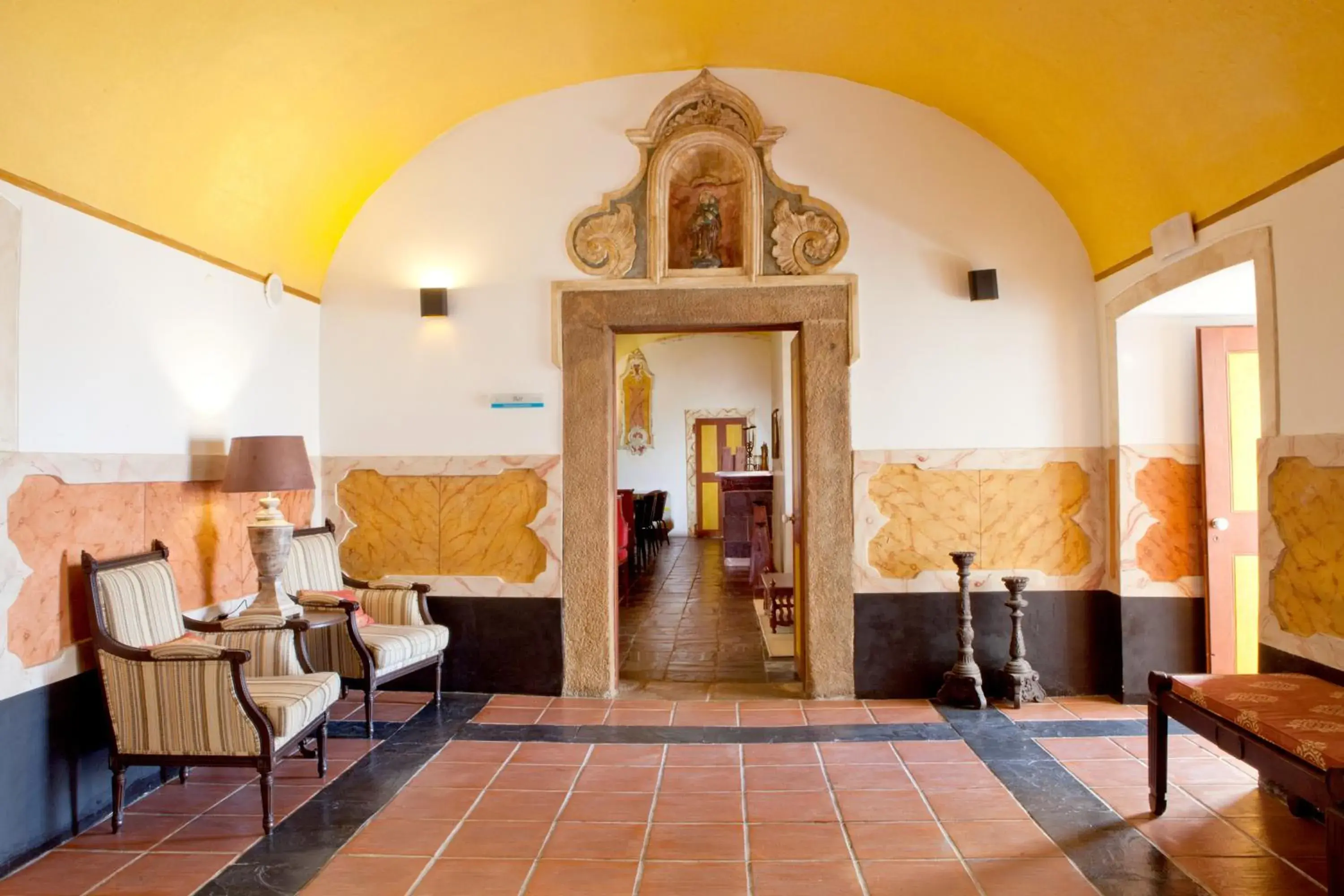 Lobby or reception in Hotel Convento D'Alter by Asite Hotels Lobby or reception in Hotel Convento D'Alter by Asite Hotels