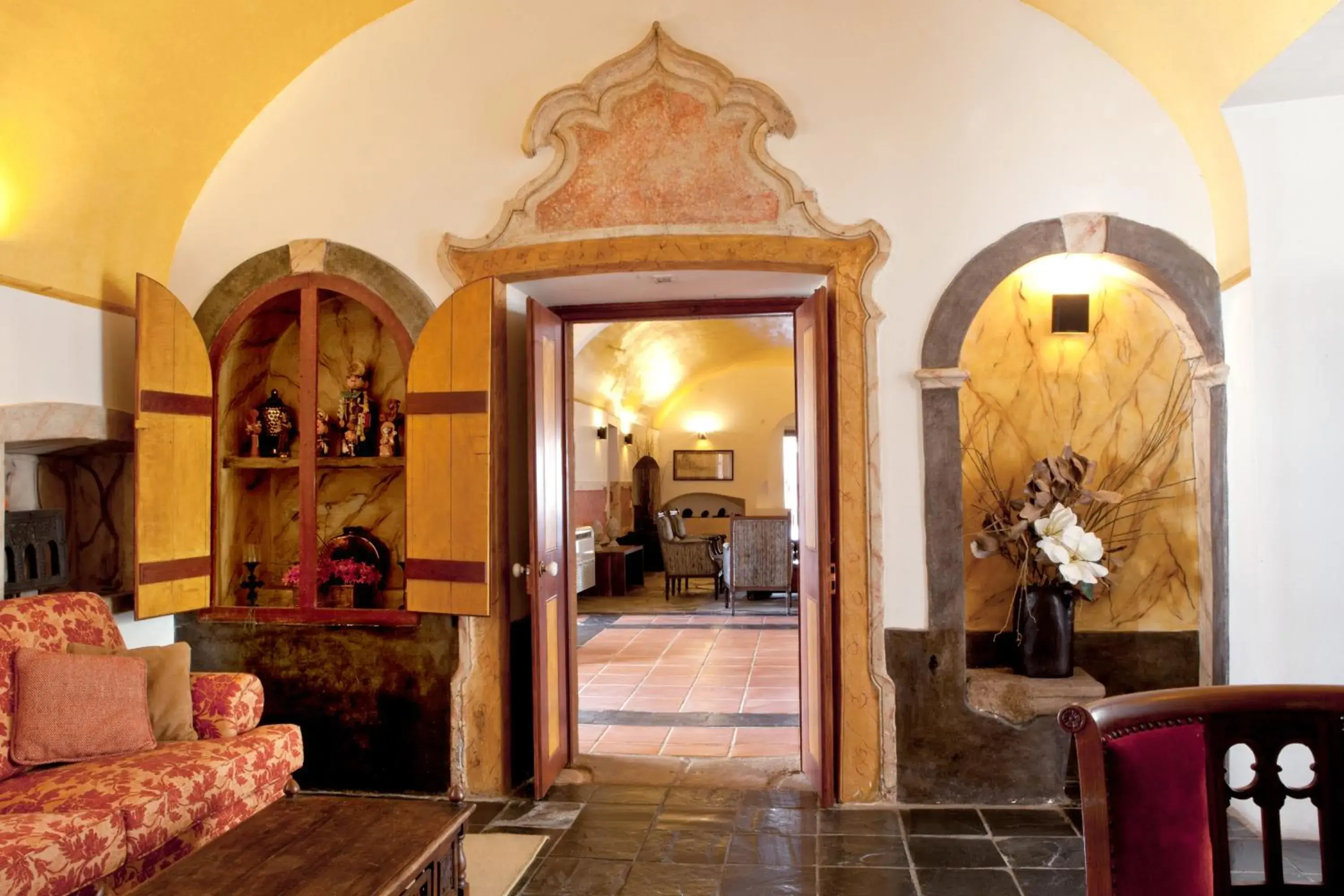 Lobby or reception in Hotel Convento D'Alter by Asite Hotels Lobby or reception in Hotel Convento D'Alter by Asite Hotels