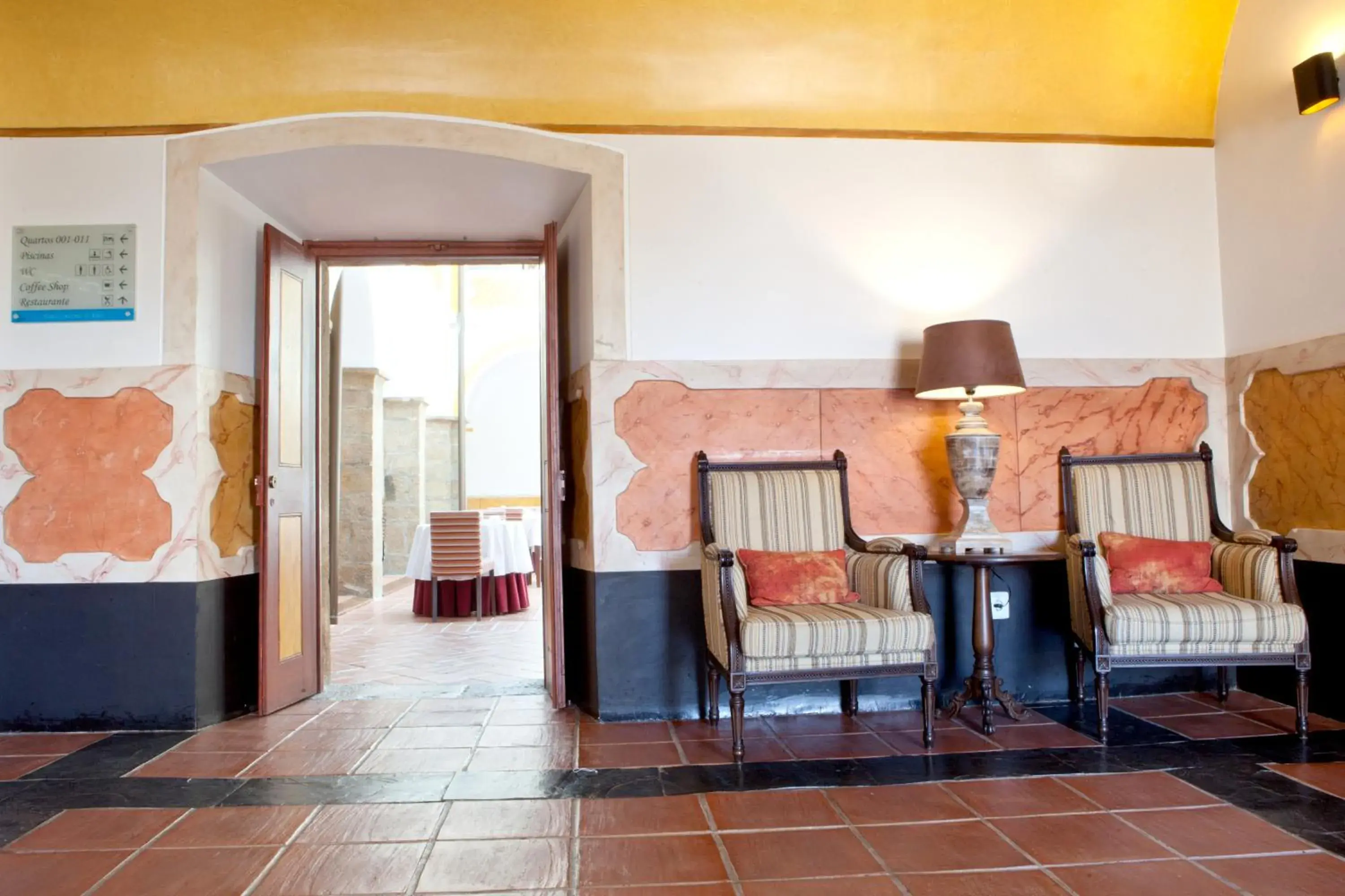 Lobby or reception in Hotel Convento D'Alter by Asite Hotels Lobby or reception in Hotel Convento D'Alter by Asite Hotels