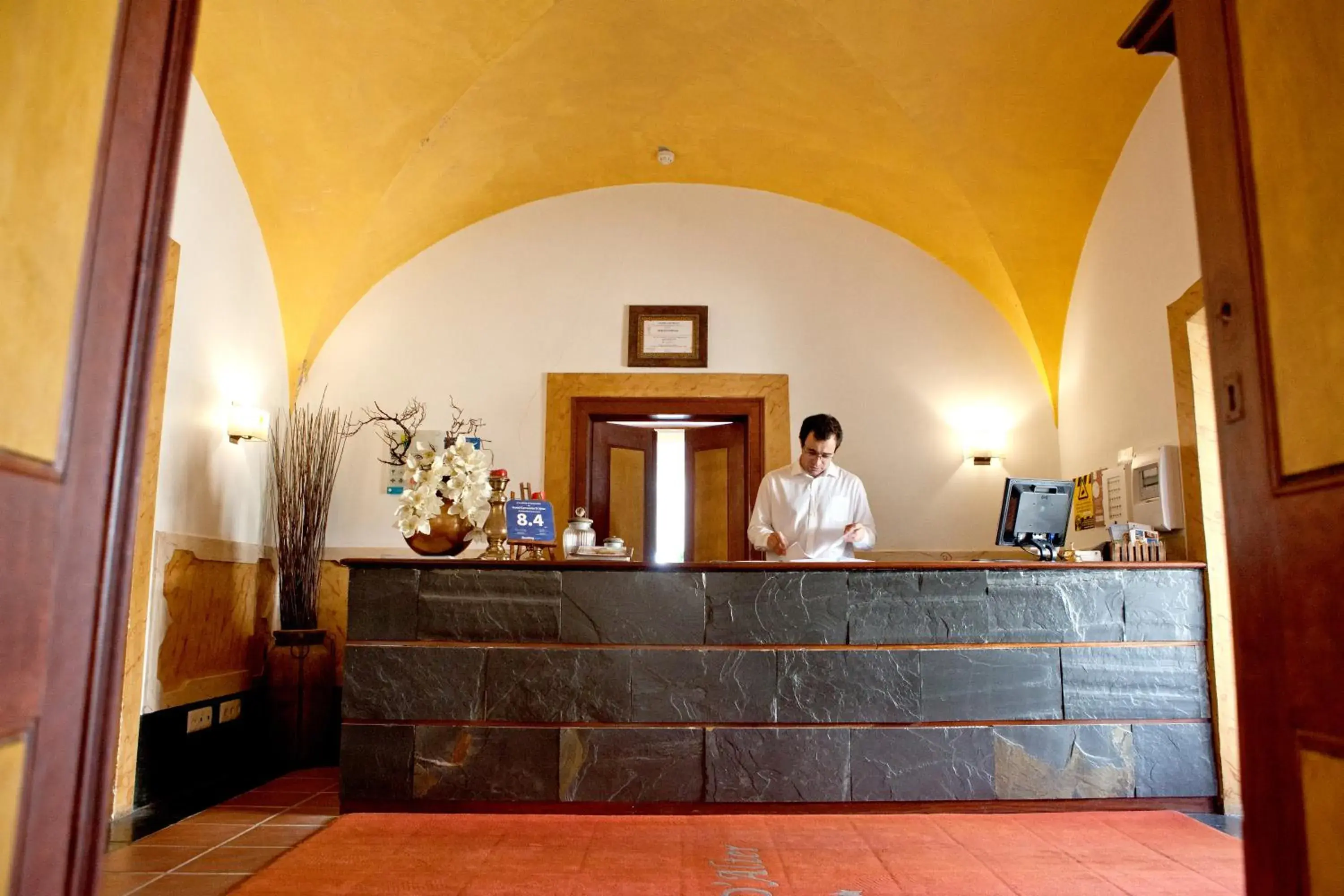Lobby or reception in Hotel Convento D'Alter by Asite Hotels Lobby or reception in Hotel Convento D'Alter by Asite Hotels