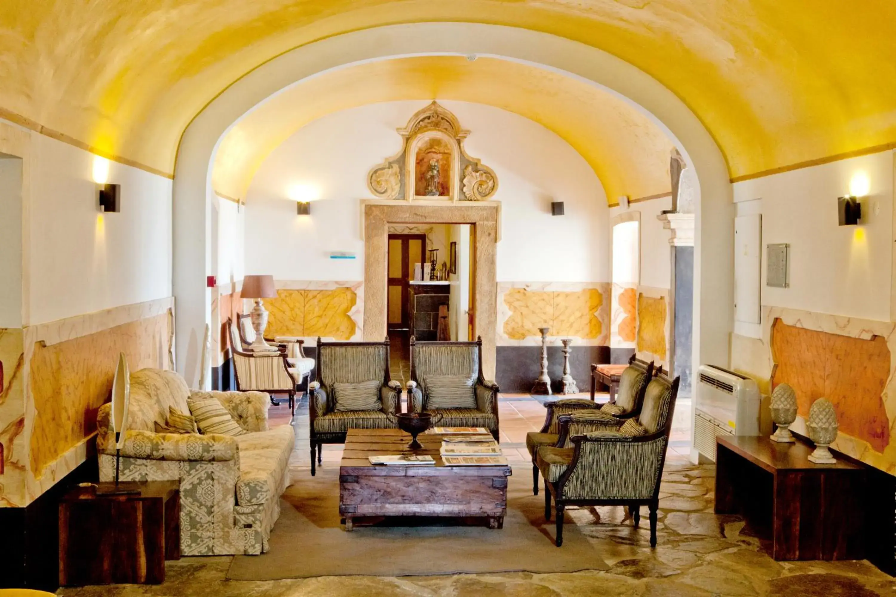 Lobby or reception in Hotel Convento D'Alter by Asite Hotels Lobby or reception in Hotel Convento D'Alter by Asite Hotels