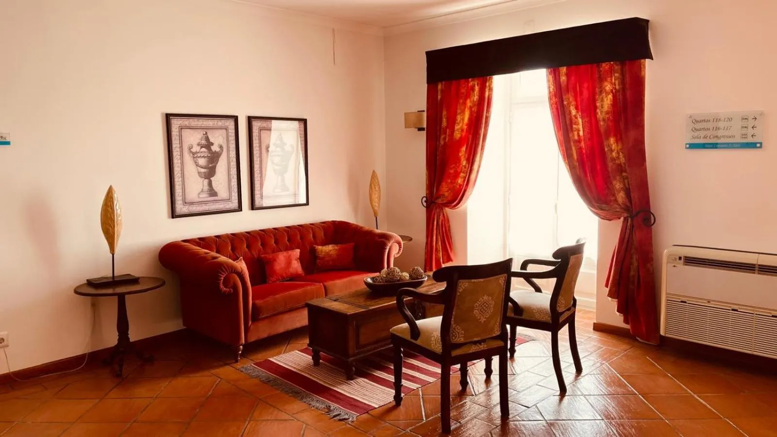 Seating area in Hotel Convento D'Alter by Asite Hotels