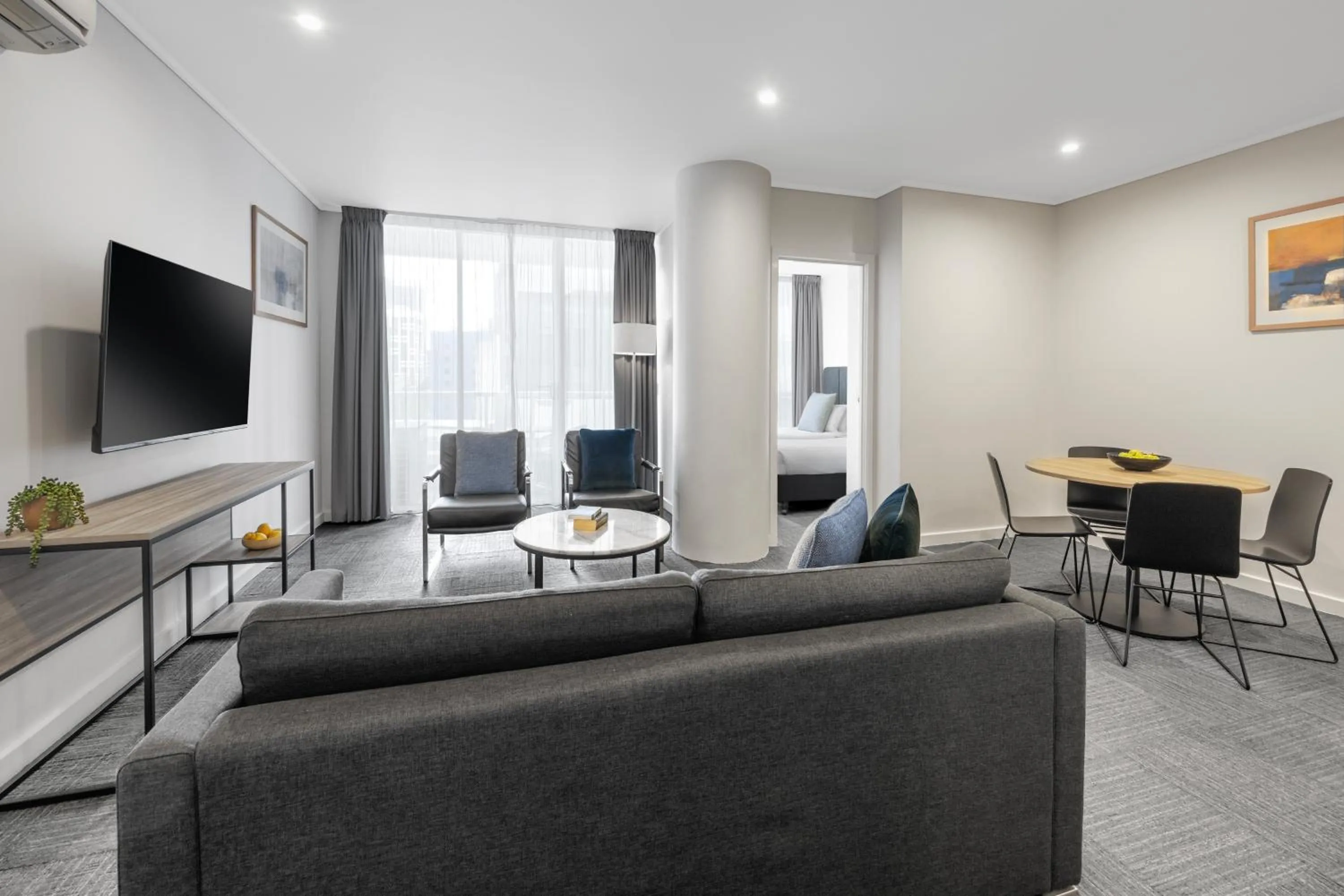 Living room in Quest Southbank