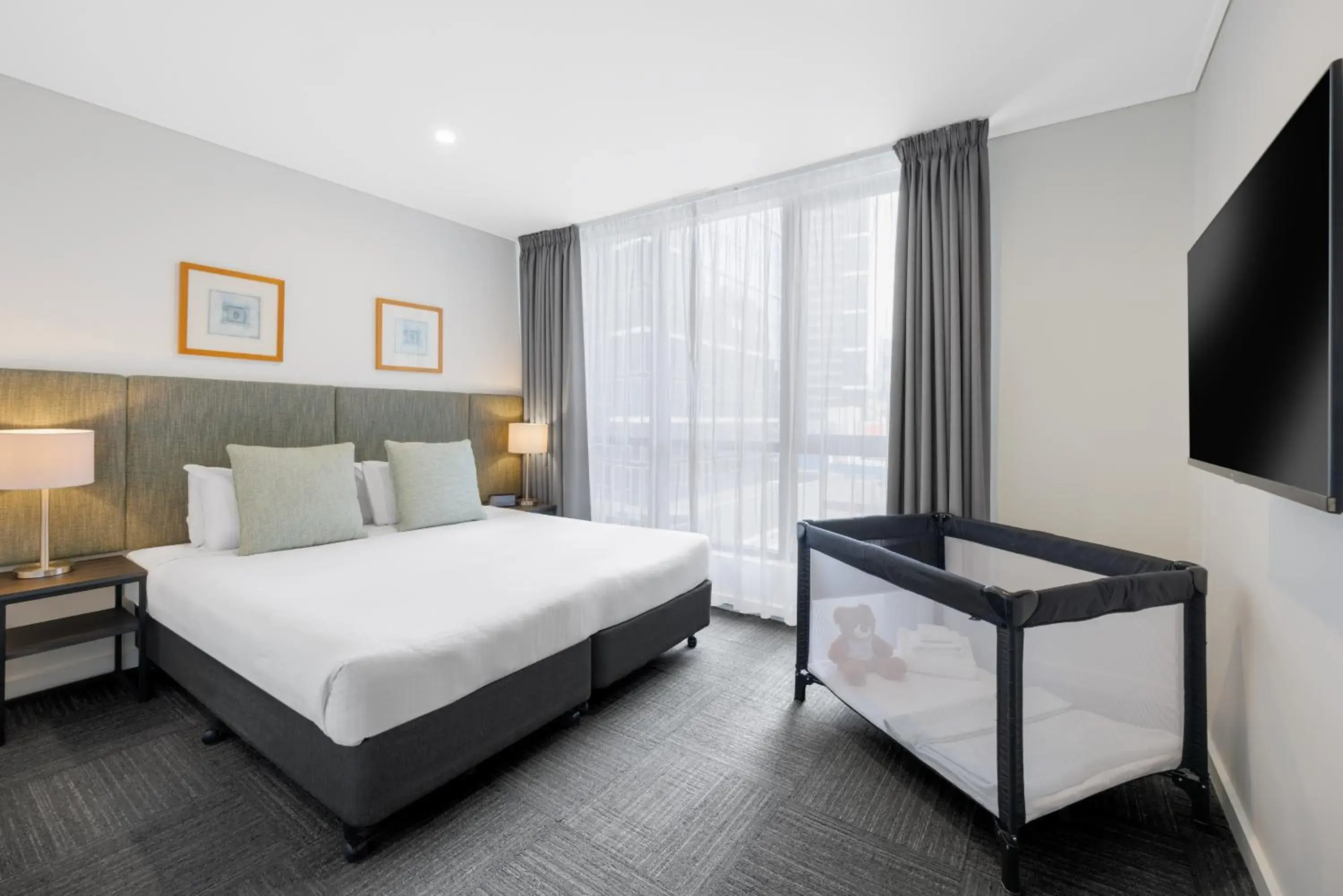 Bedroom, Bed in Quest Southbank Bedroom, Bed in Quest Southbank