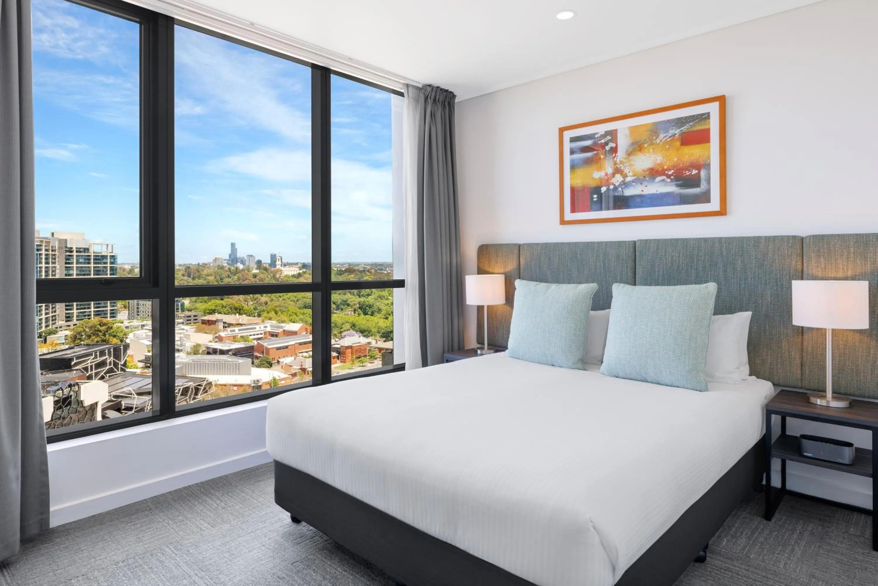 Bedroom, Bed in Quest Southbank