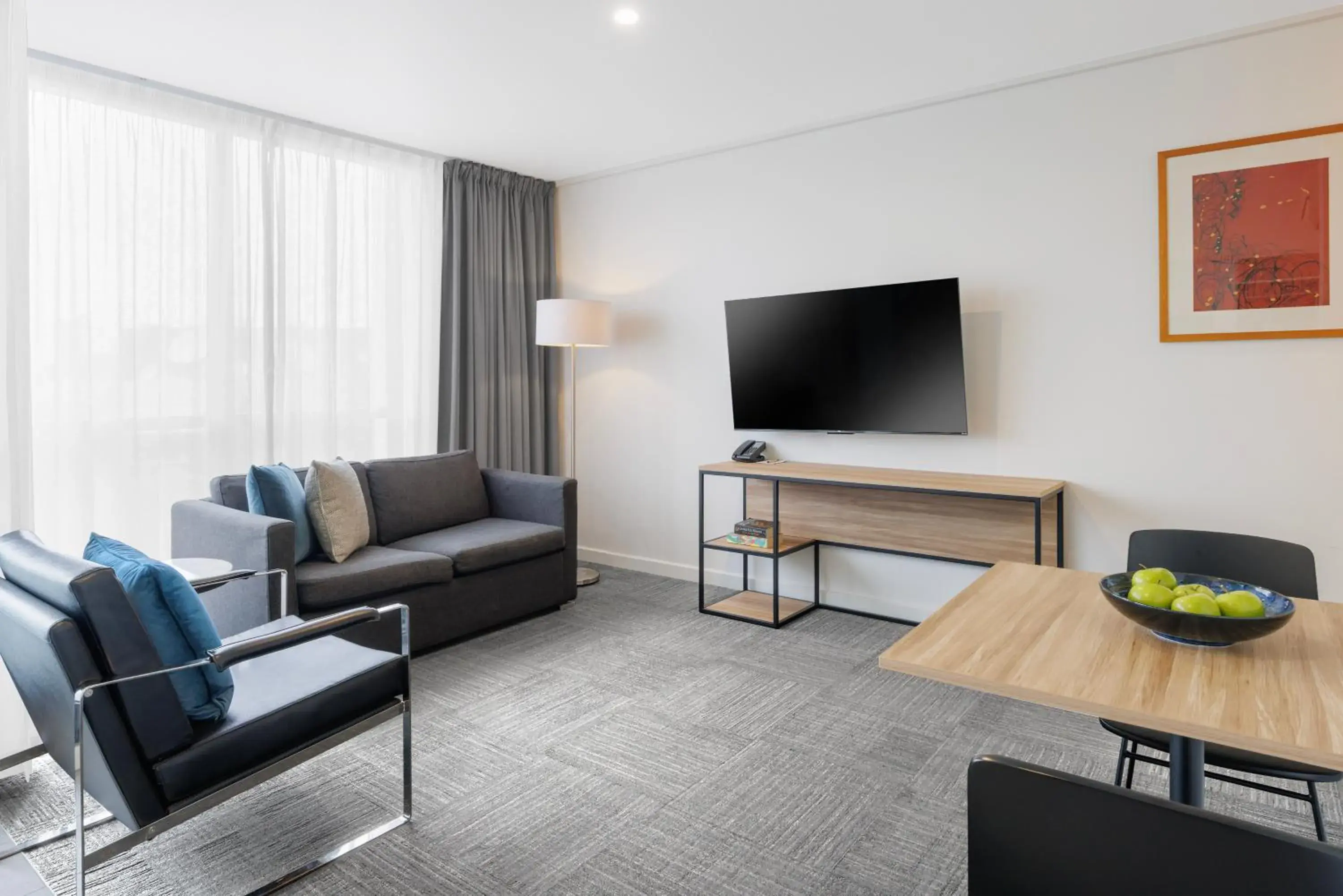 Living room in Quest Southbank Living room in Quest Southbank