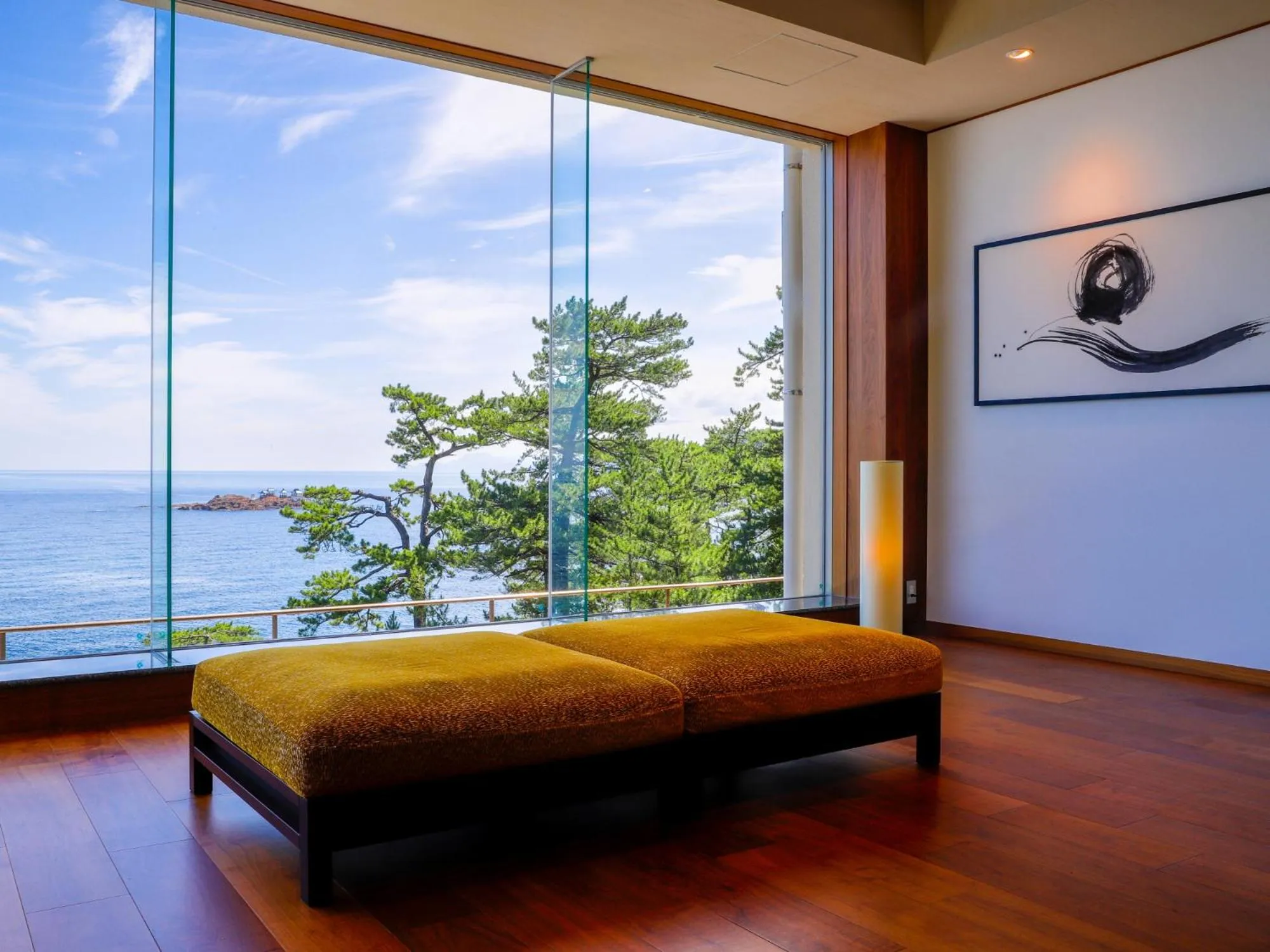 View (from property/room), Bed in Hotel Kinparo