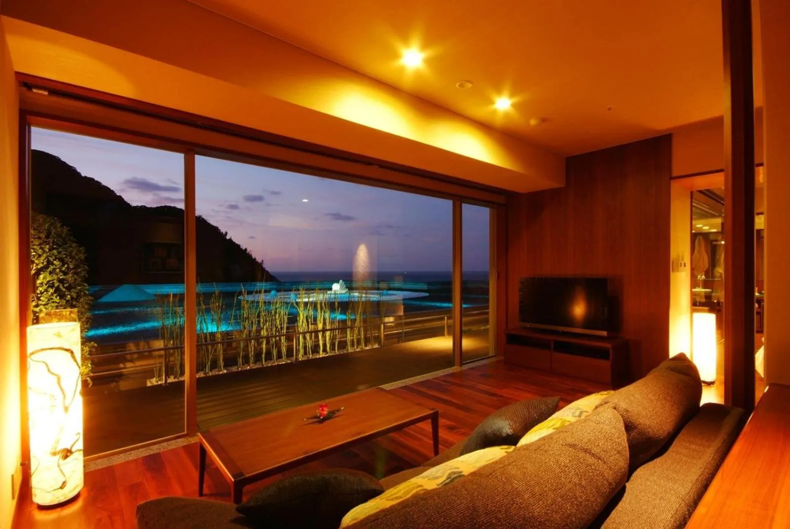 Seating area in Hotel Kinparo