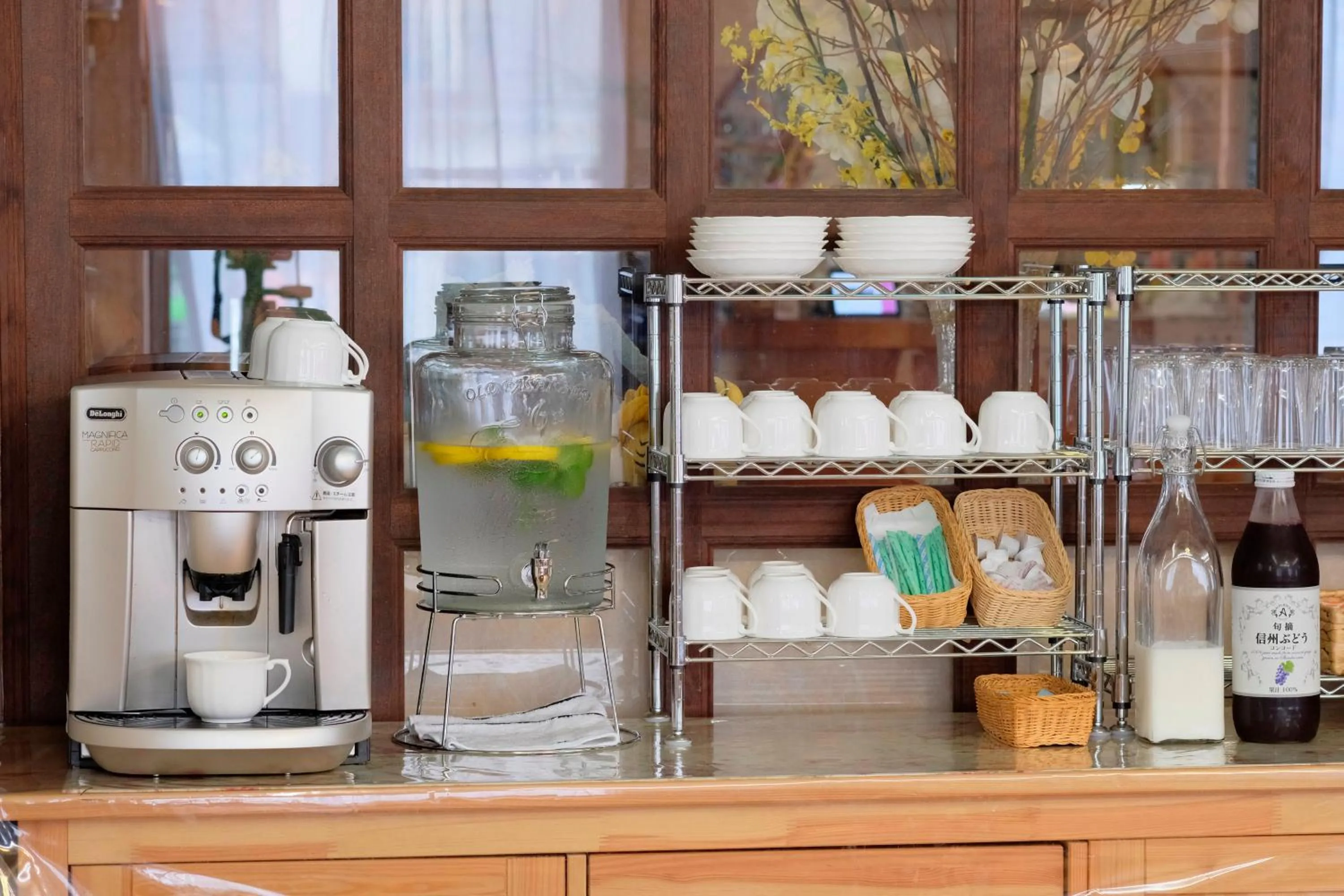 Non alcoholic drinks in Nozawa Onsen Utopia