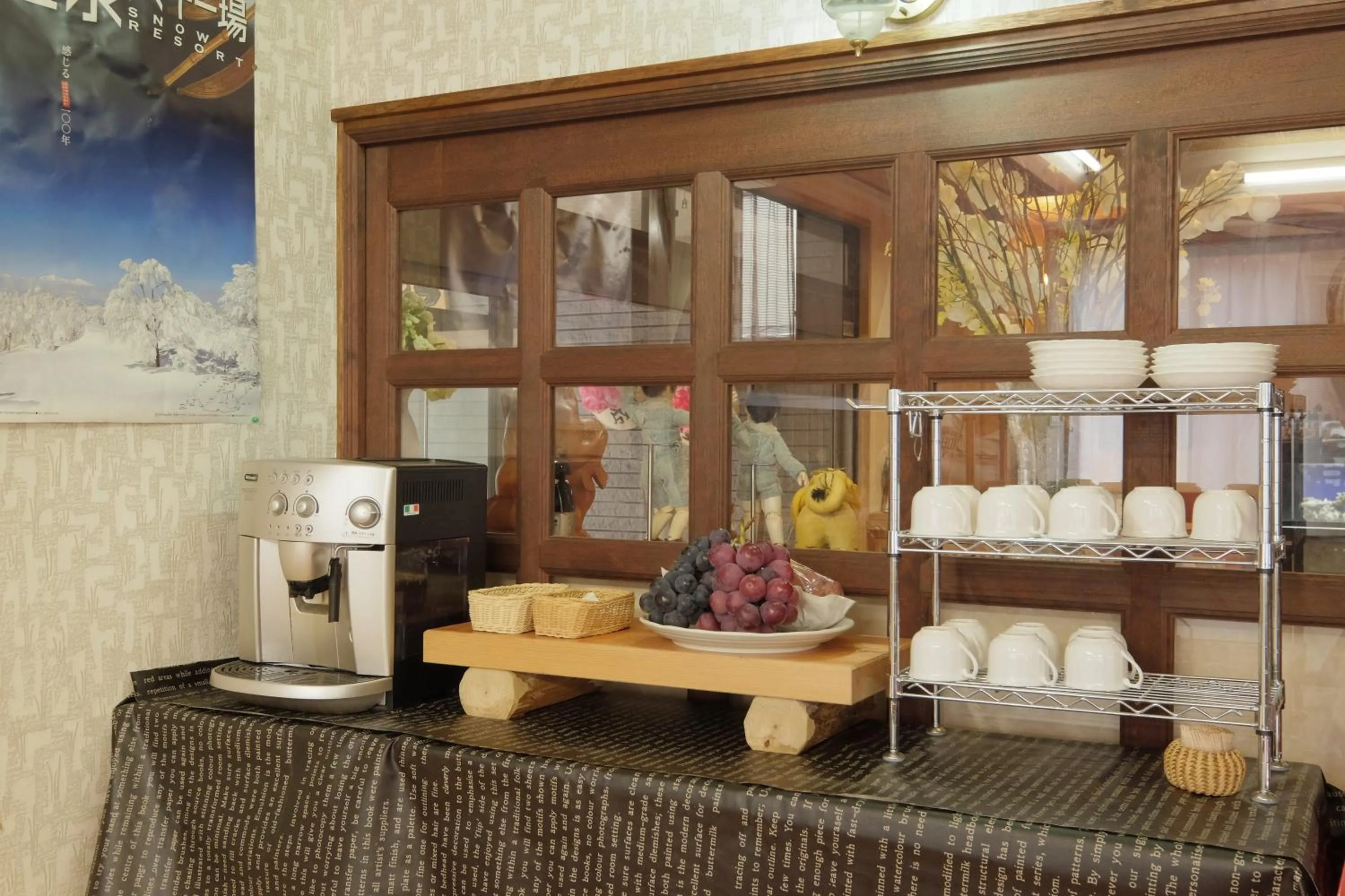 Non alcoholic drinks in Nozawa Onsen Utopia