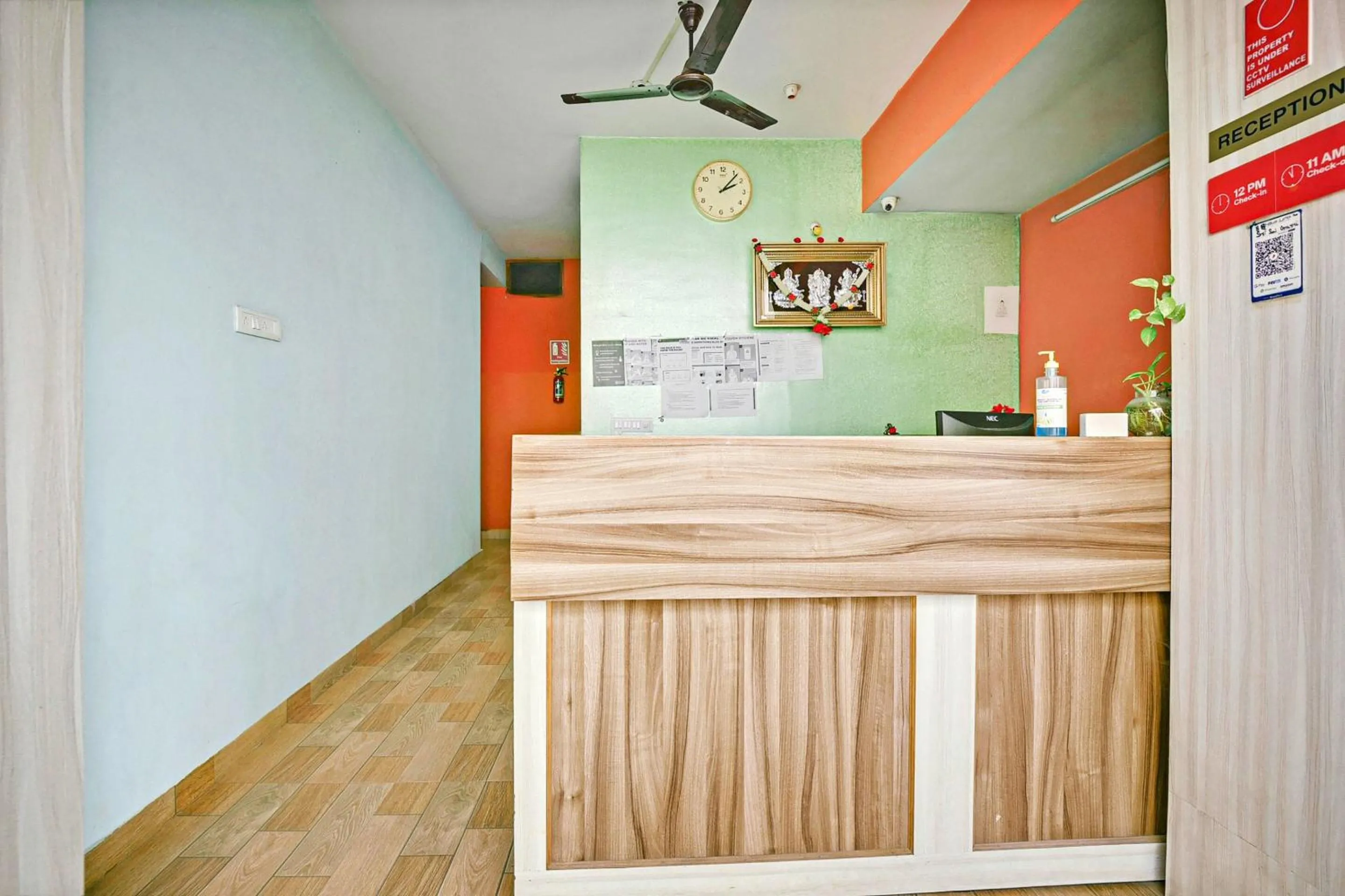 Lobby or reception in Hotel O Sri Sai Guru Comforts