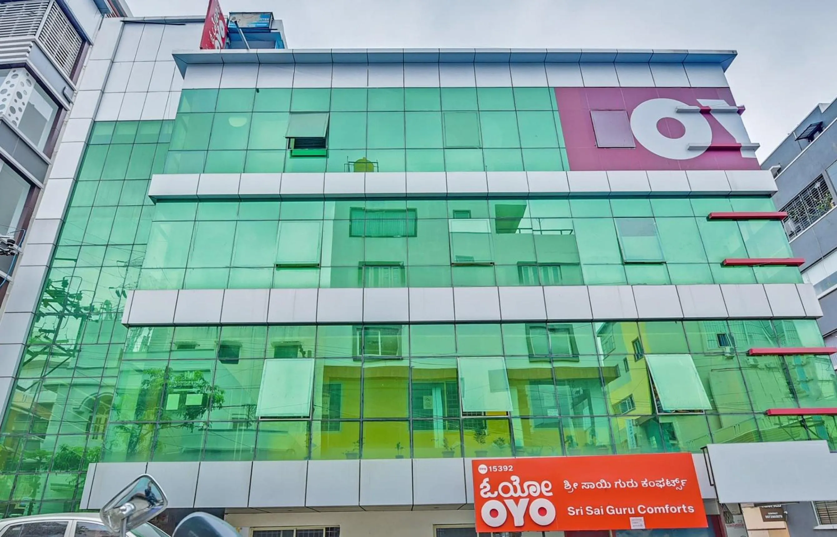 Facade/entrance in Hotel O Sri Sai Guru Comforts