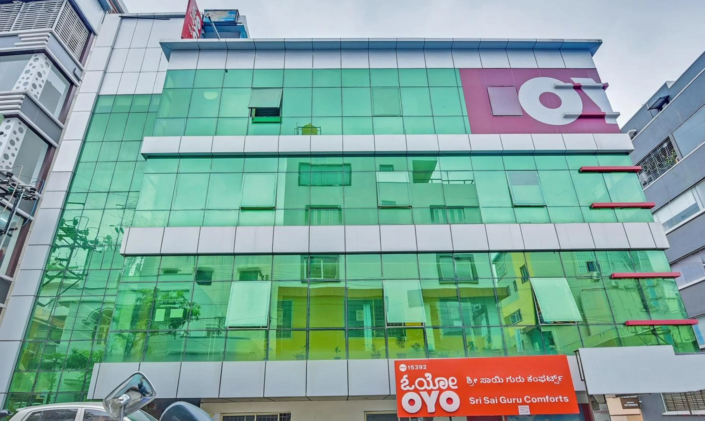 Facade/entrance in Hotel O Sri Sai Guru Comforts