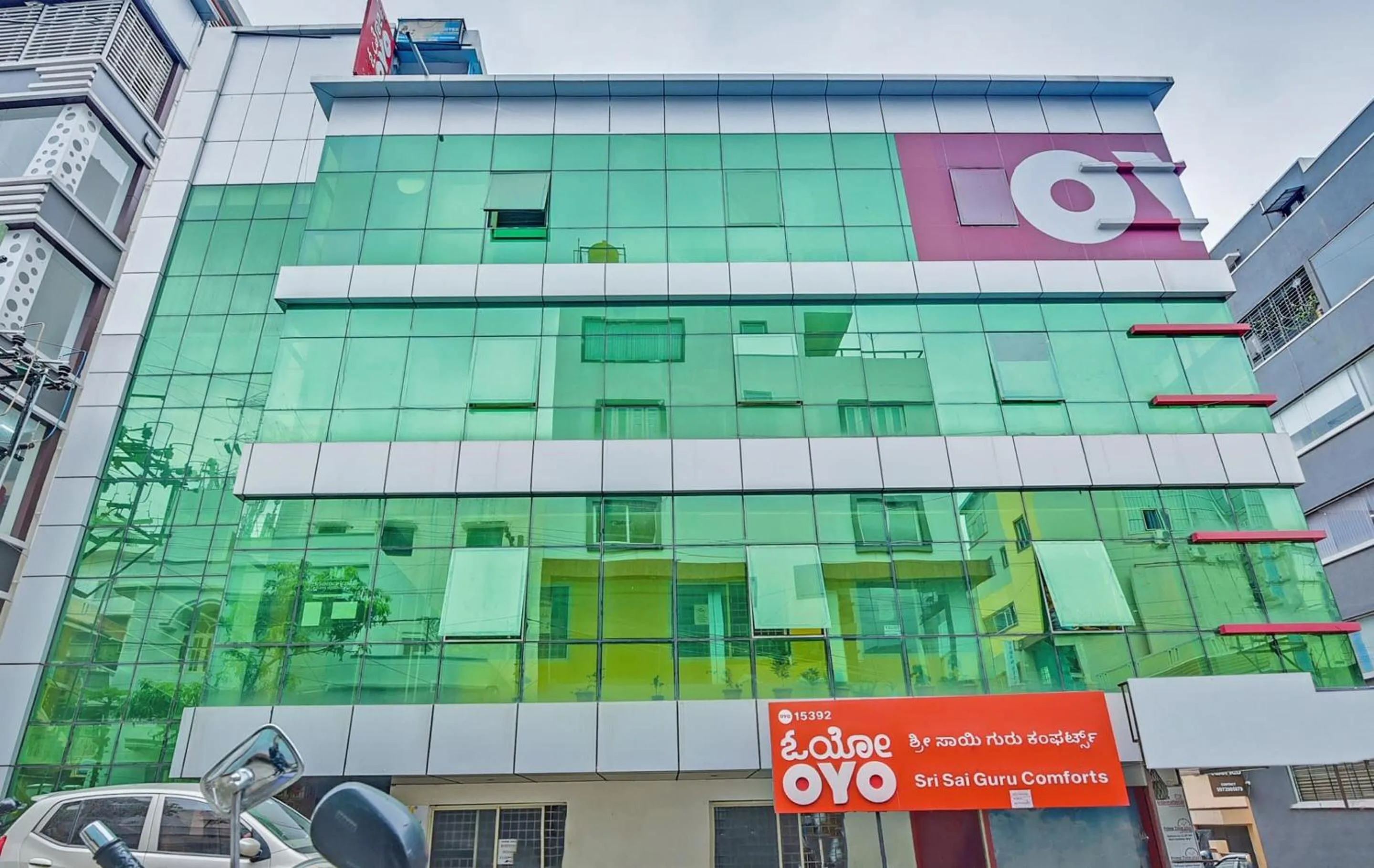 Facade/entrance in Hotel O Sri Sai Guru Comforts