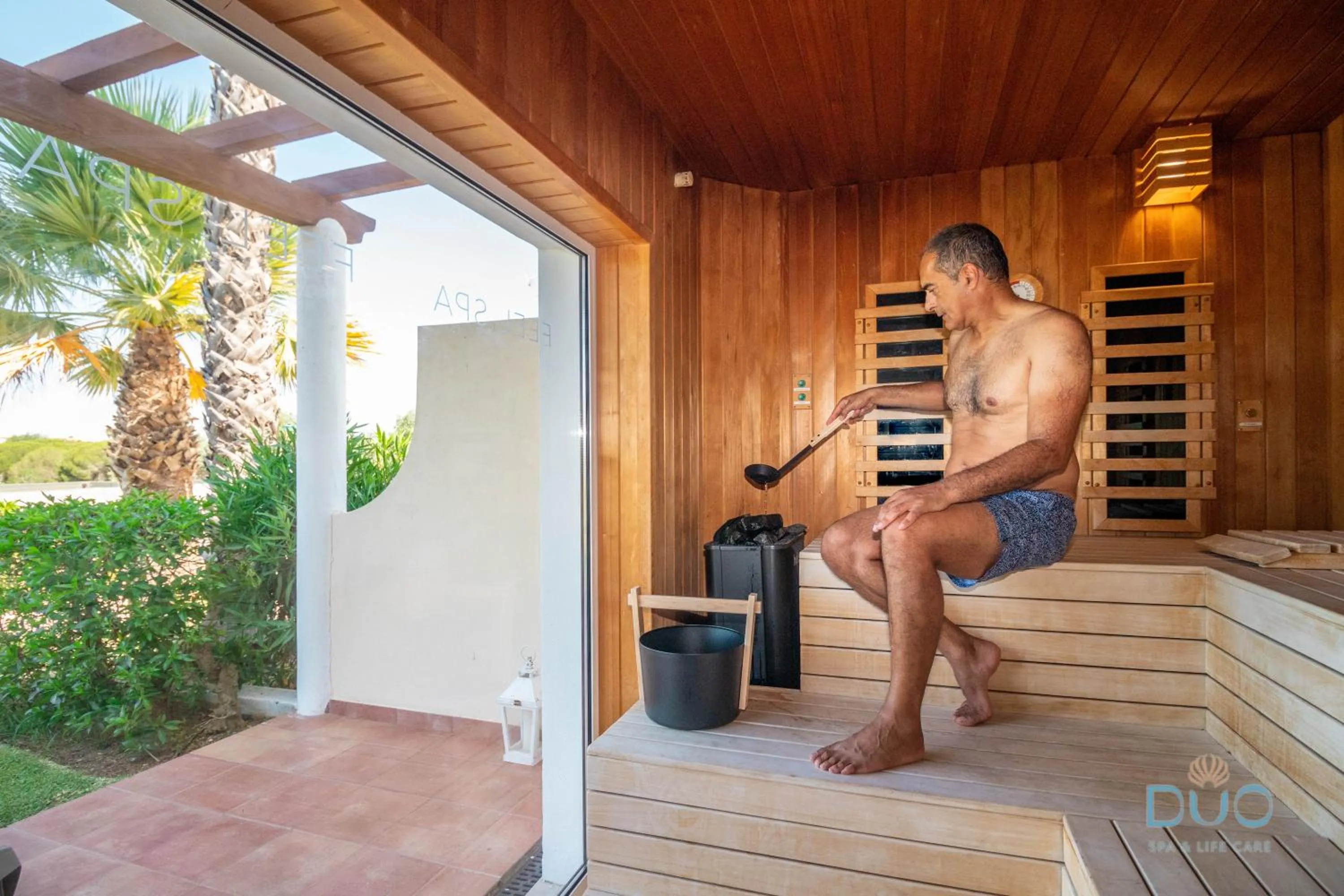 Sauna in Cegonha Country Club