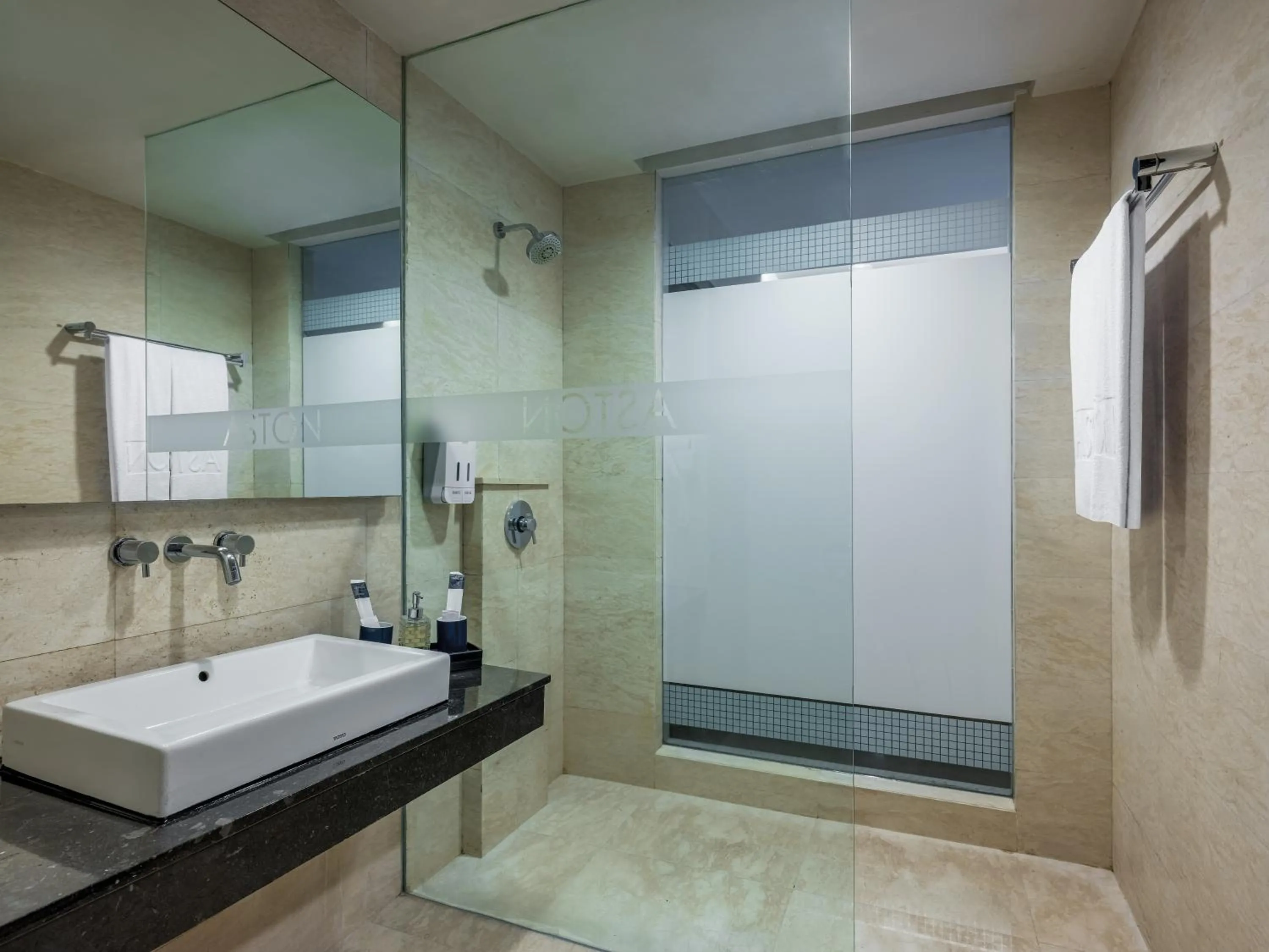 Bathroom in Aston Makassar Hotel & Convention Center