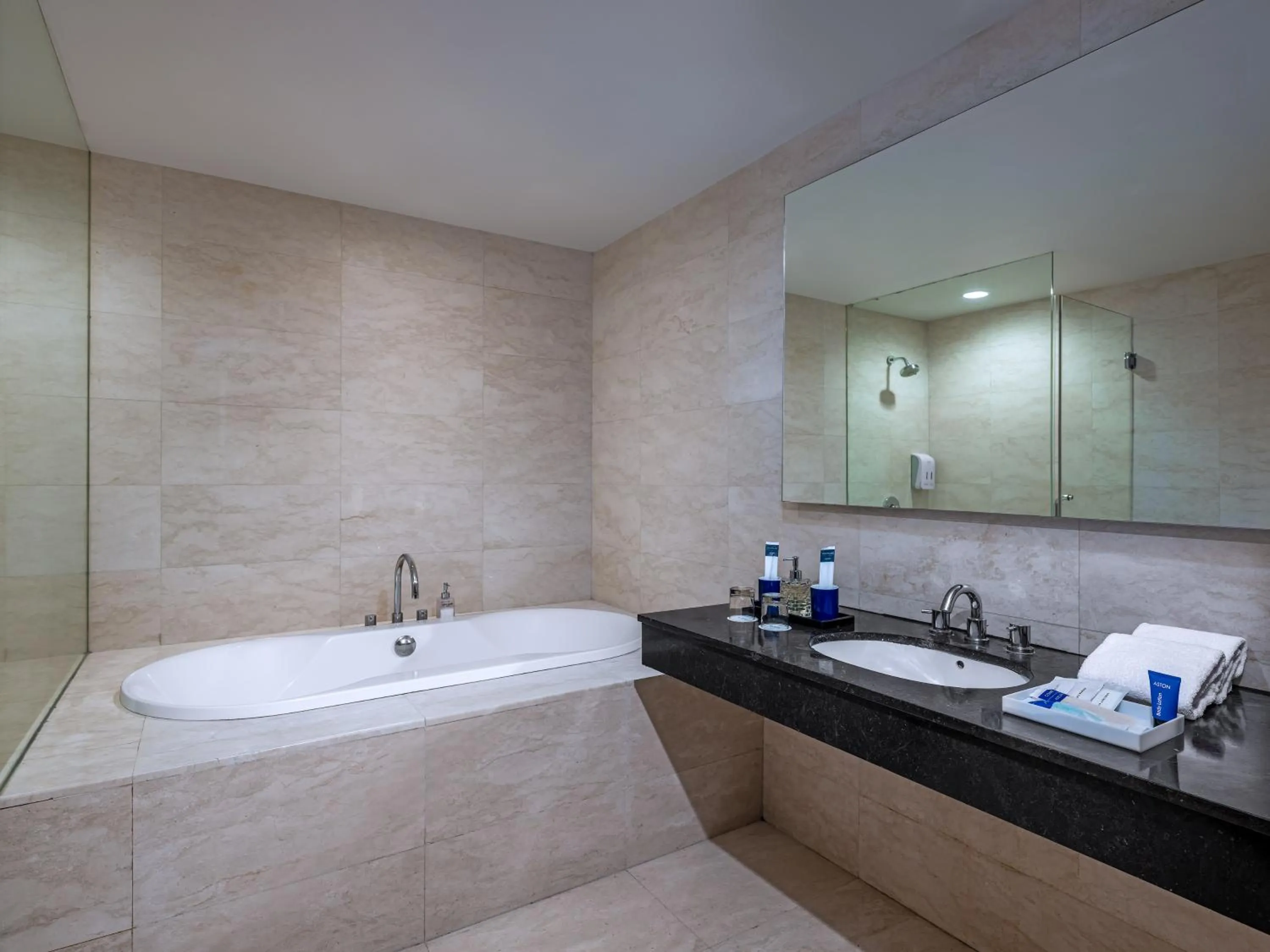 Bathroom in Aston Makassar Hotel & Convention Center