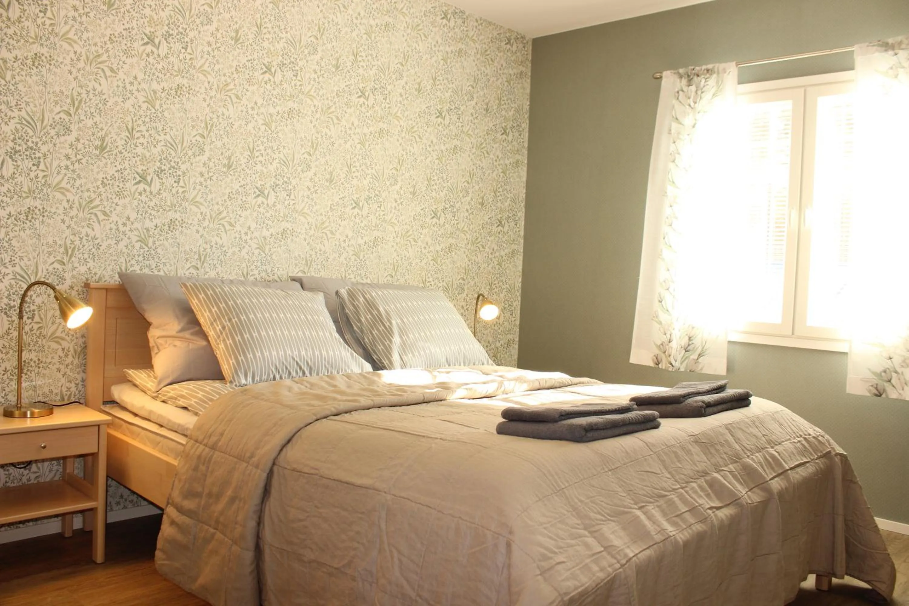 Bed in B&B Taipaleenniemi