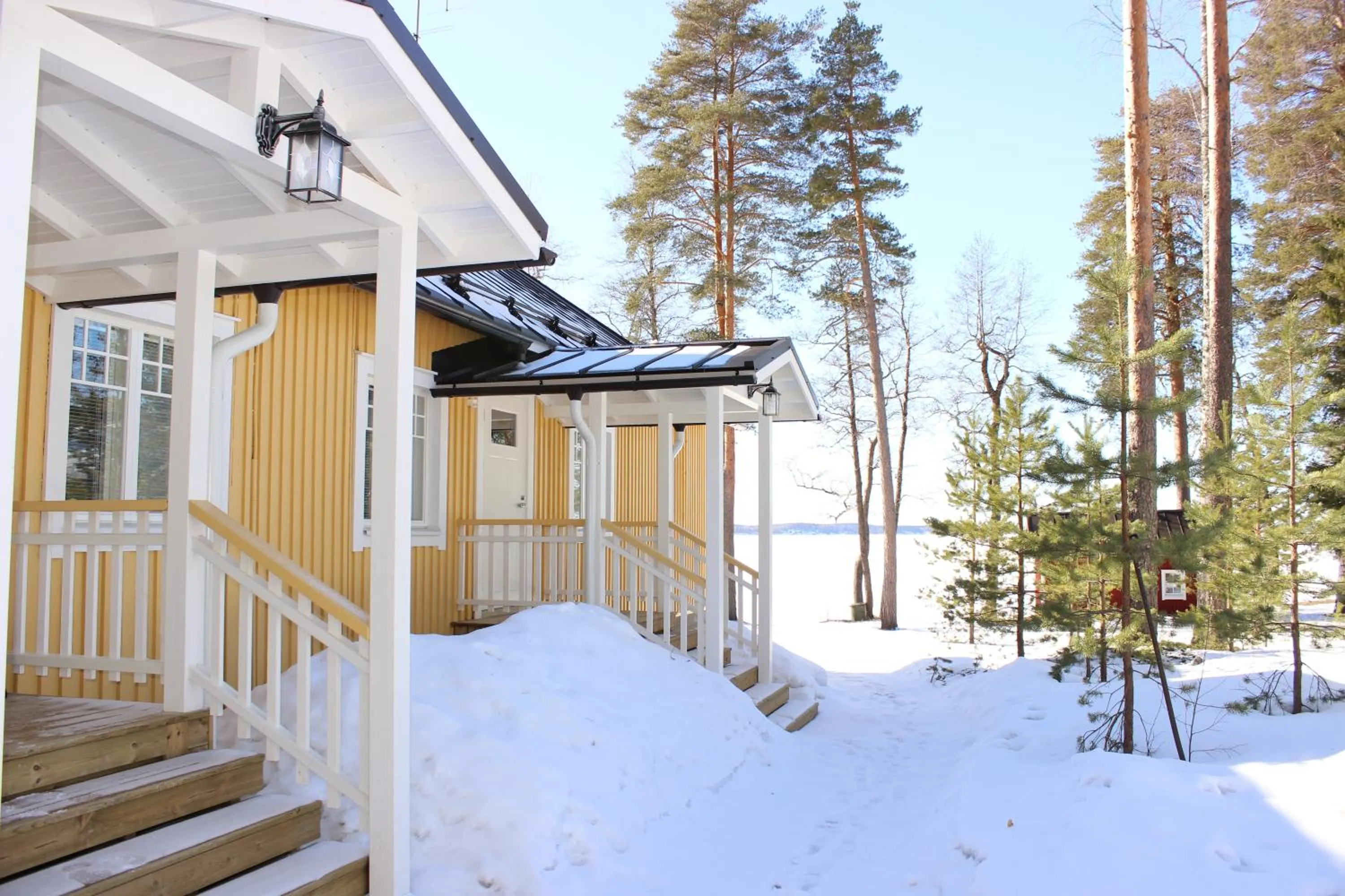 Winter in B&B Taipaleenniemi