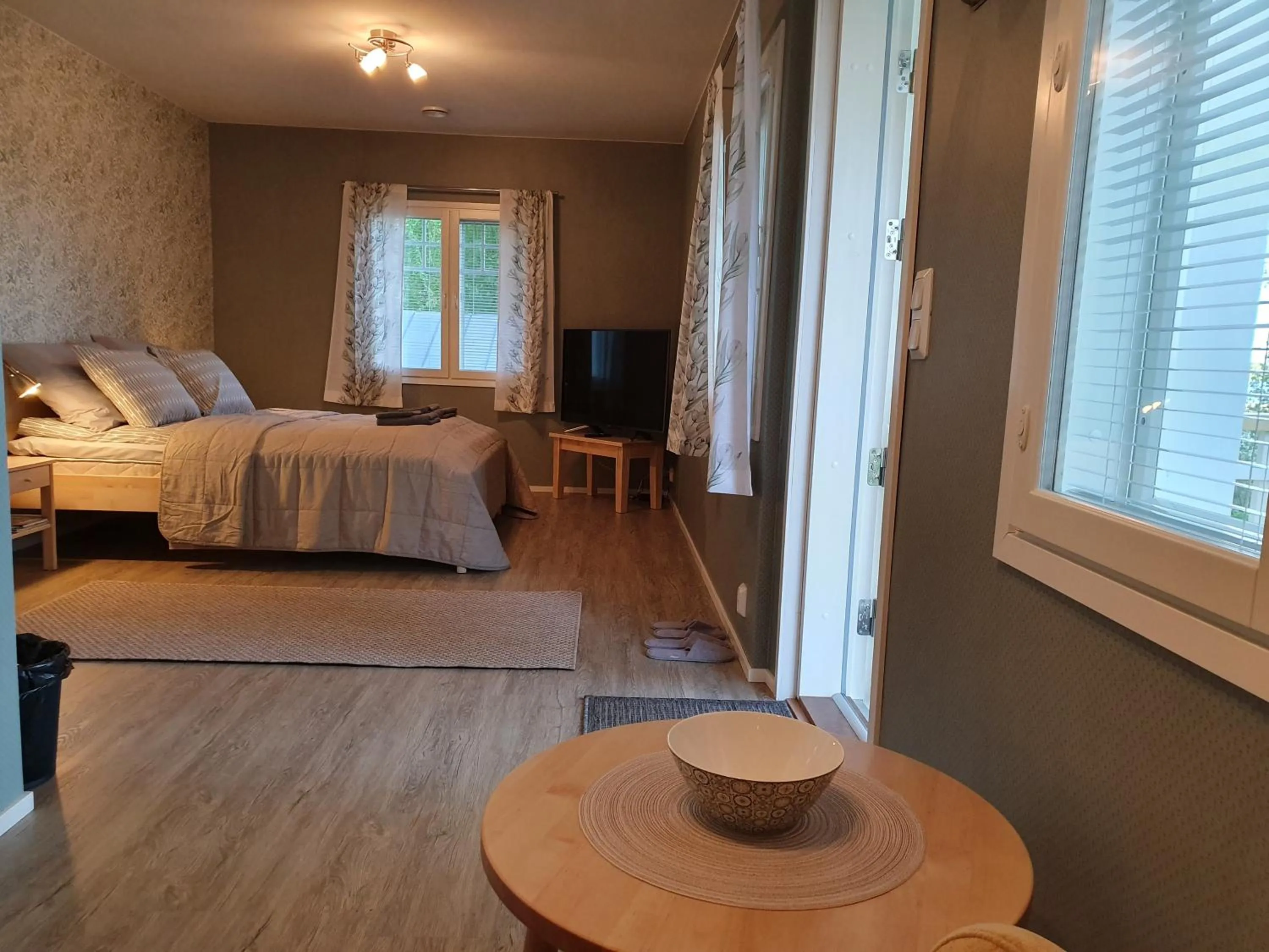 Photo of the whole room, Bed in B&B Taipaleenniemi