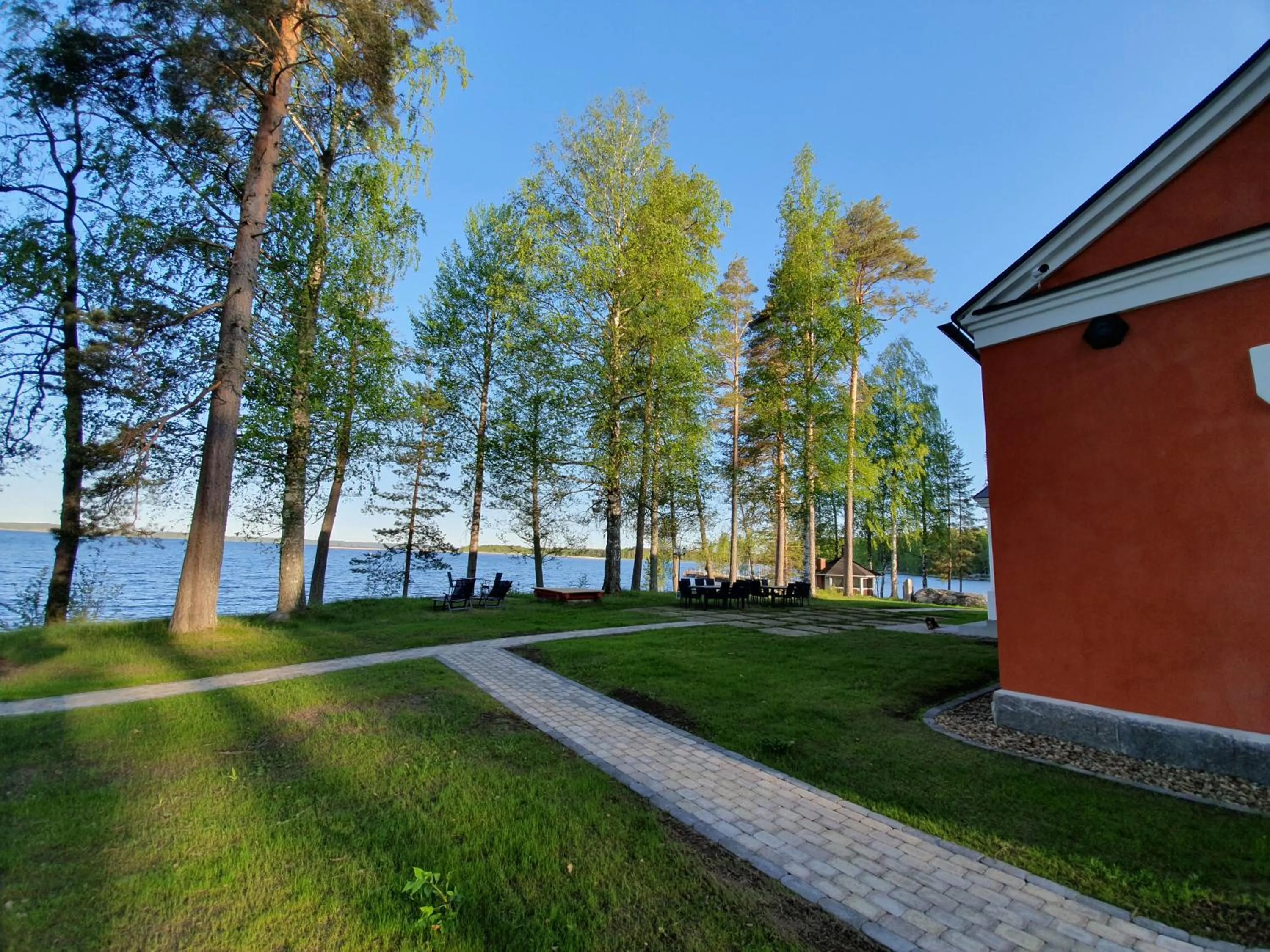 Lake view in B&B Taipaleenniemi