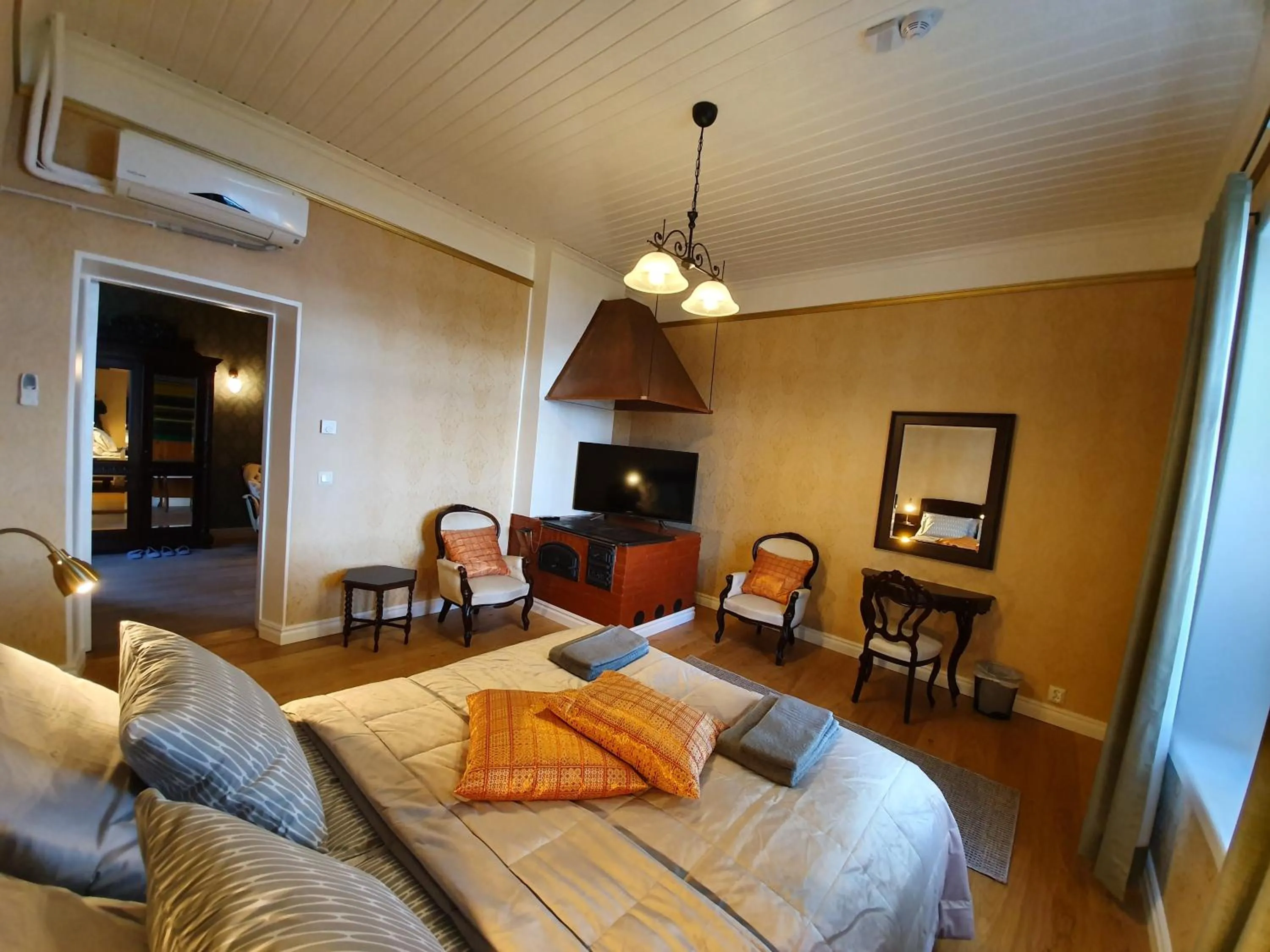 Photo of the whole room, Bed in B&B Taipaleenniemi