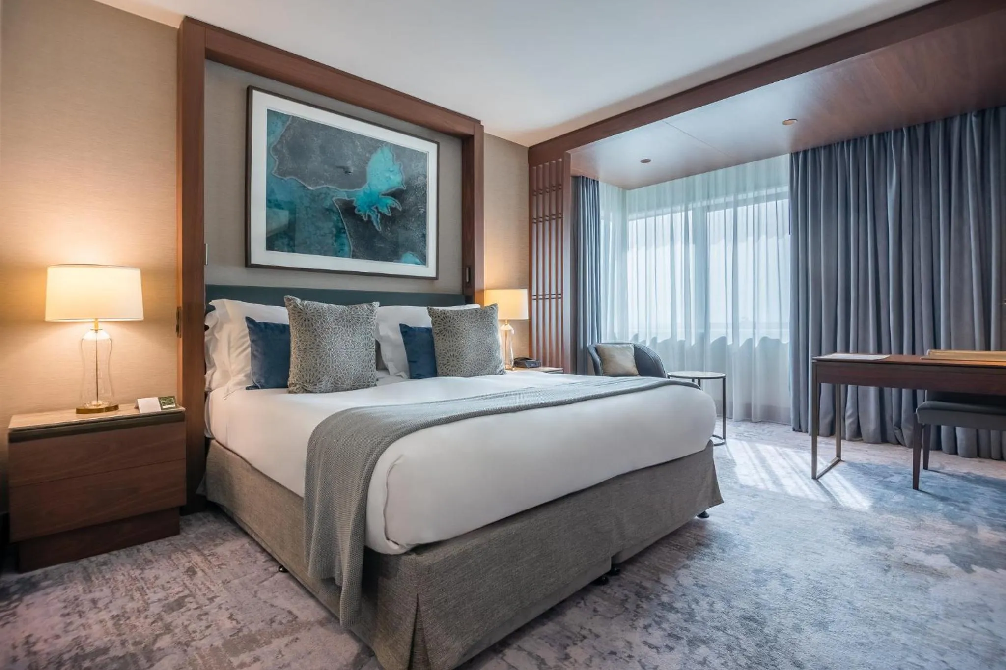 Photo of the whole room, Bed in InterContinental Lisbon by IHG