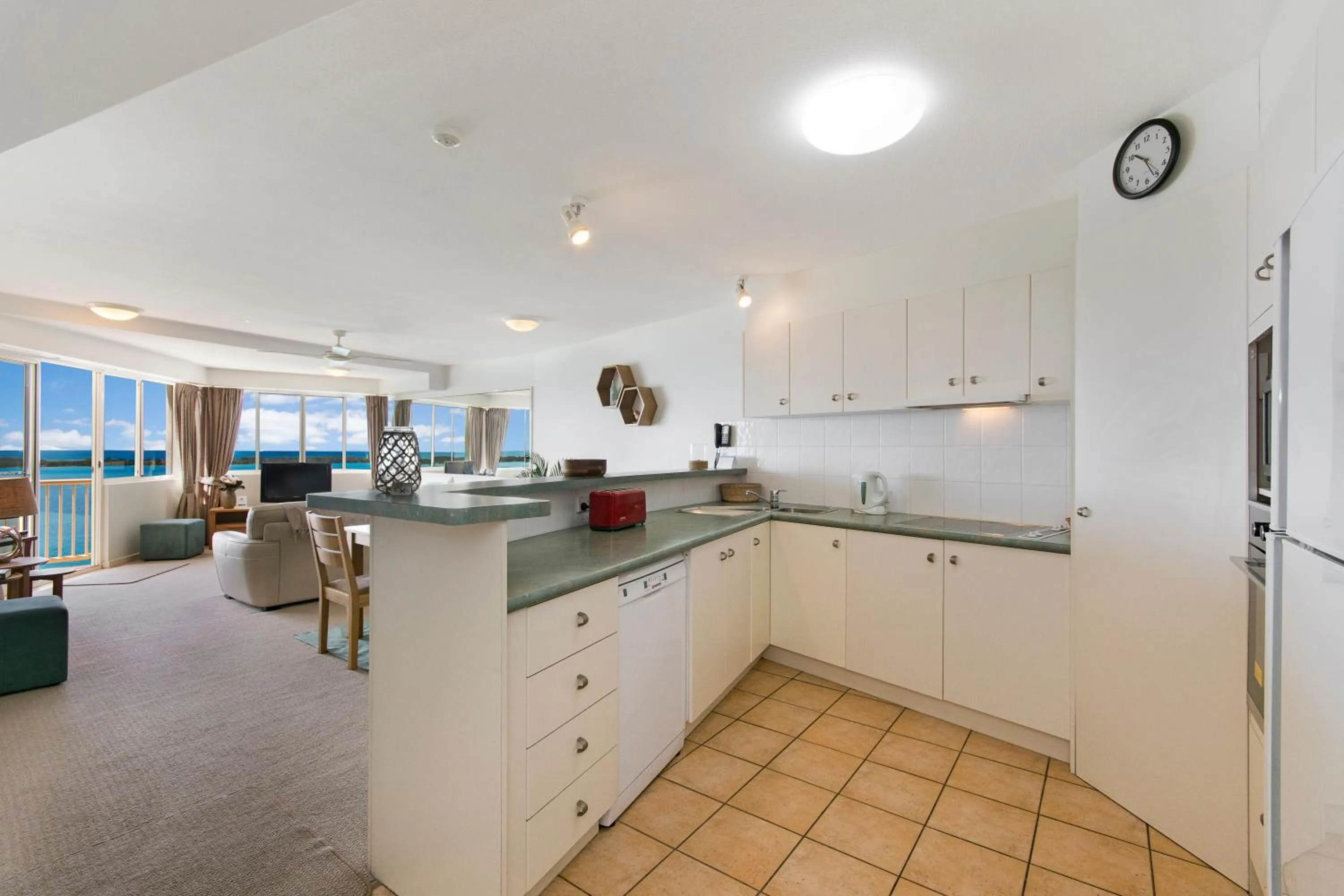 Kitchen or kitchenette in Riviere on Golden Beach