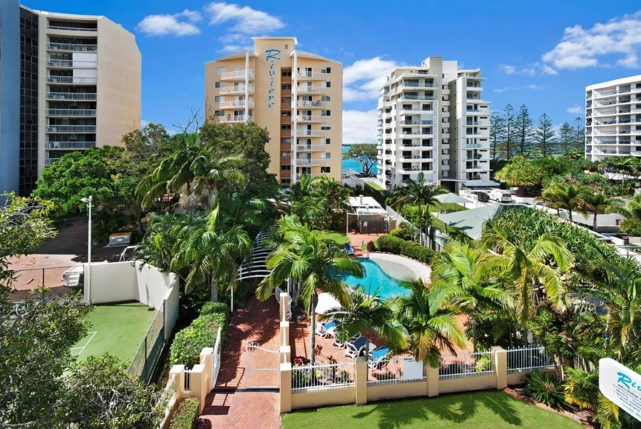Garden view in Riviere on Golden Beach
