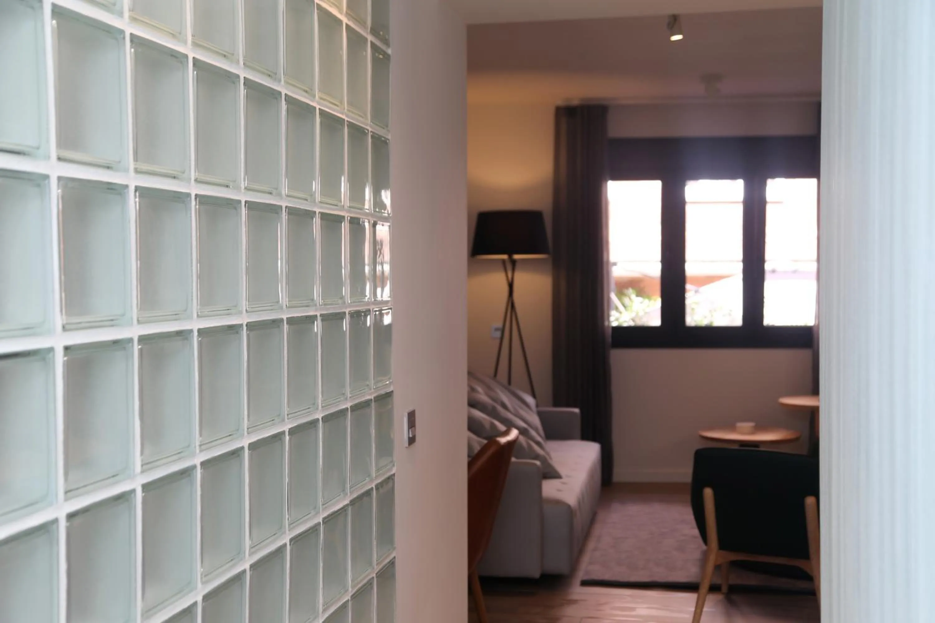 Dining area in Viviendas Oviedo Catedral