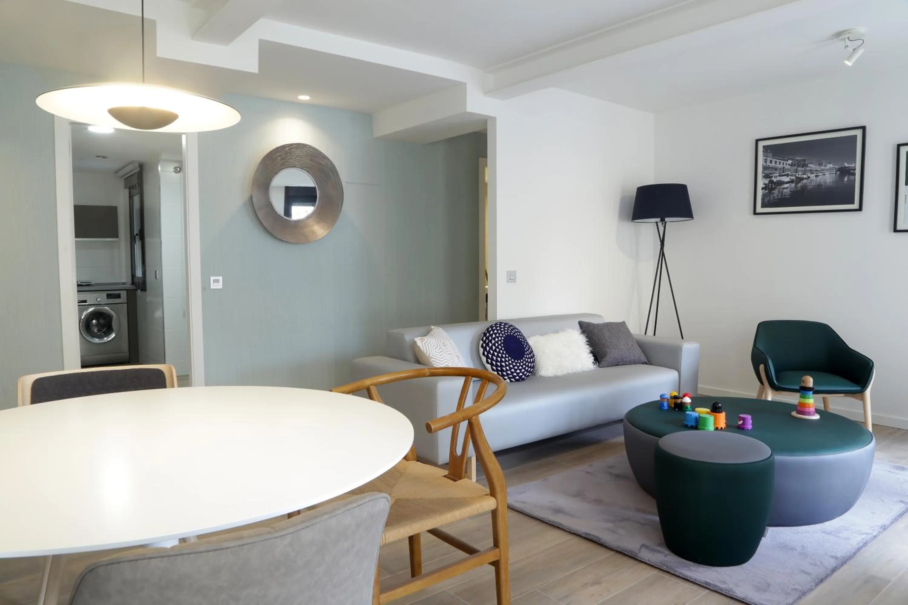 Living room in Viviendas Oviedo Catedral