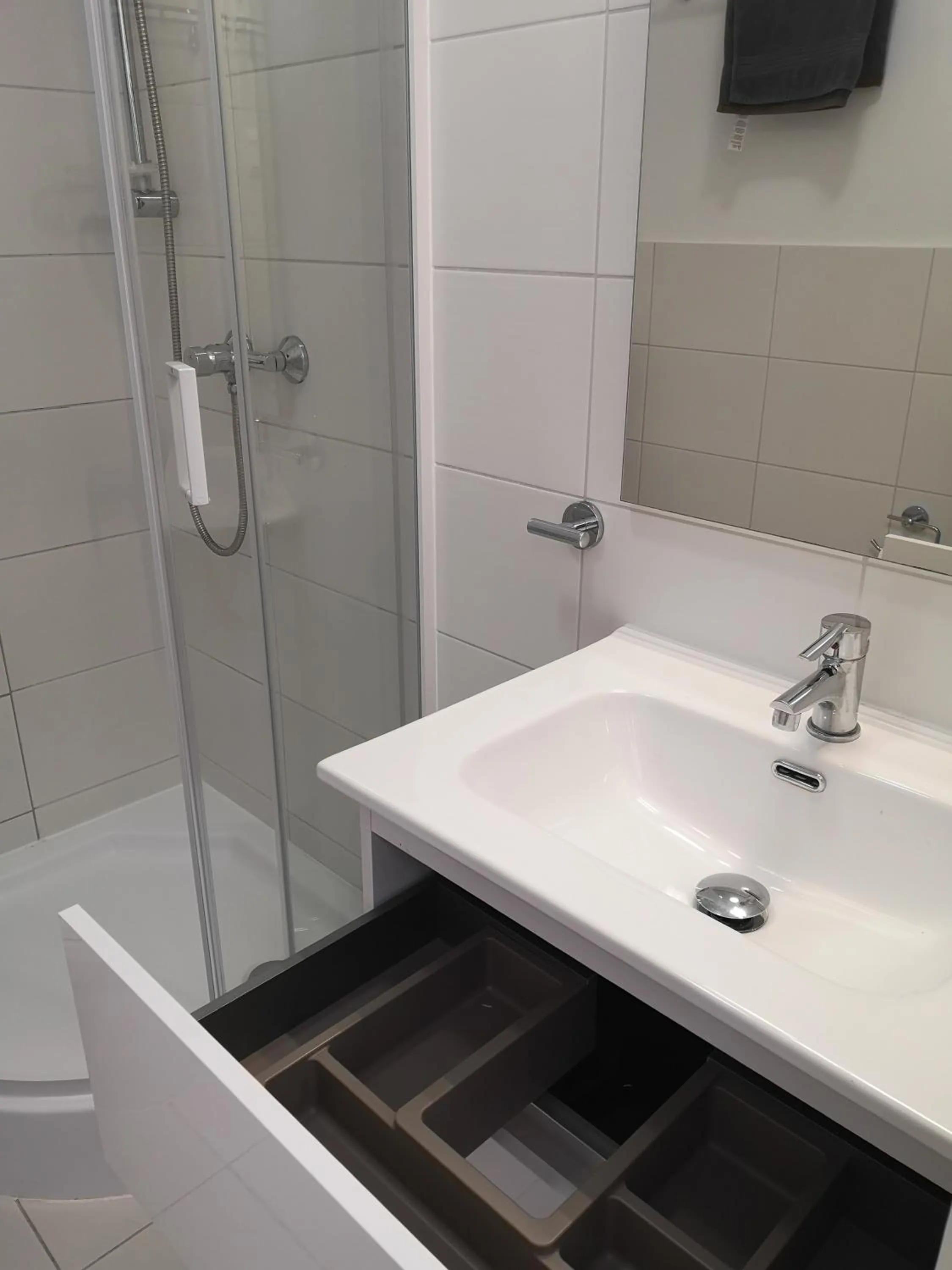 Shower in Apartman Kaszás Garden