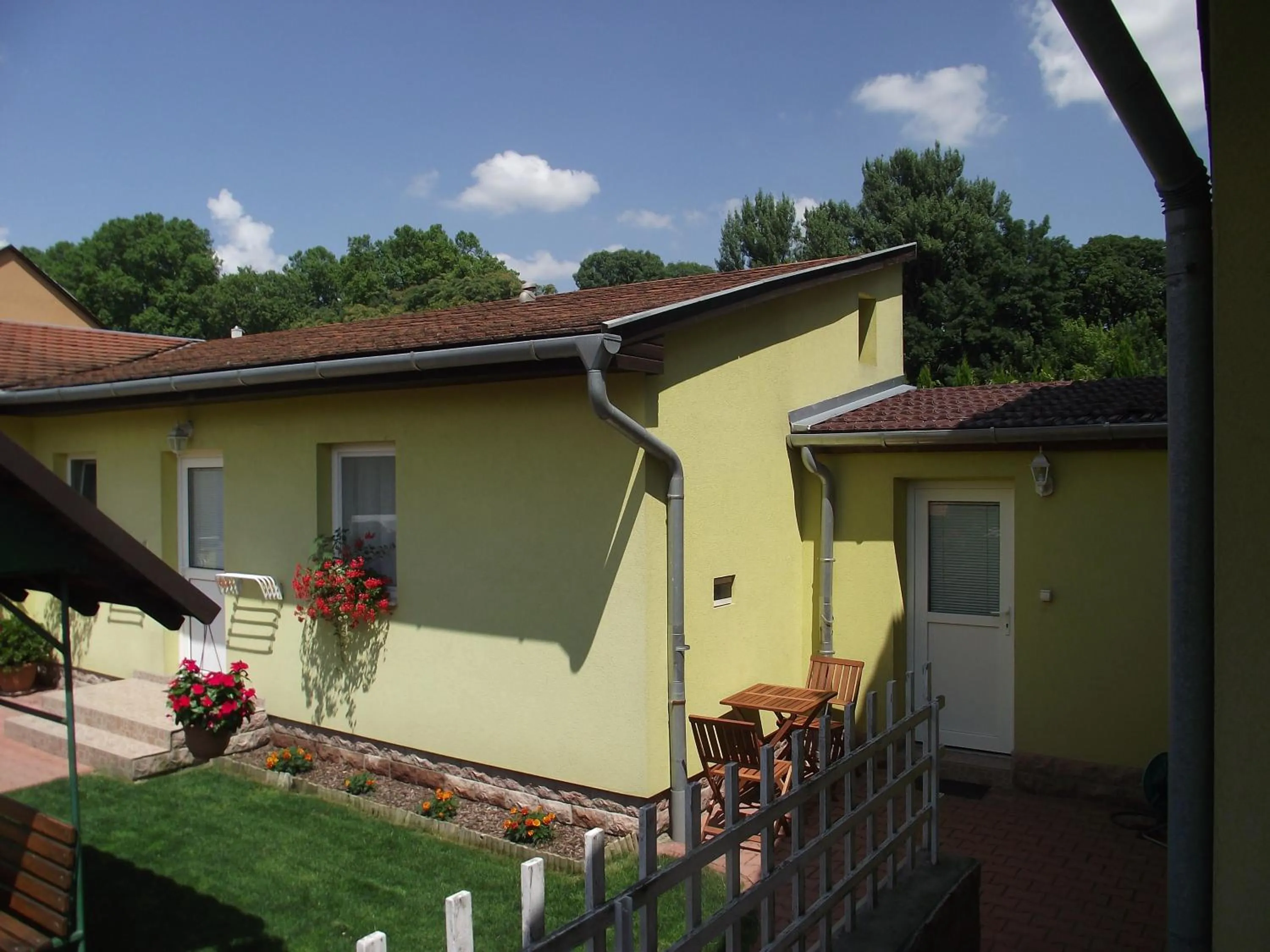 Patio in Apartman Kaszás Garden