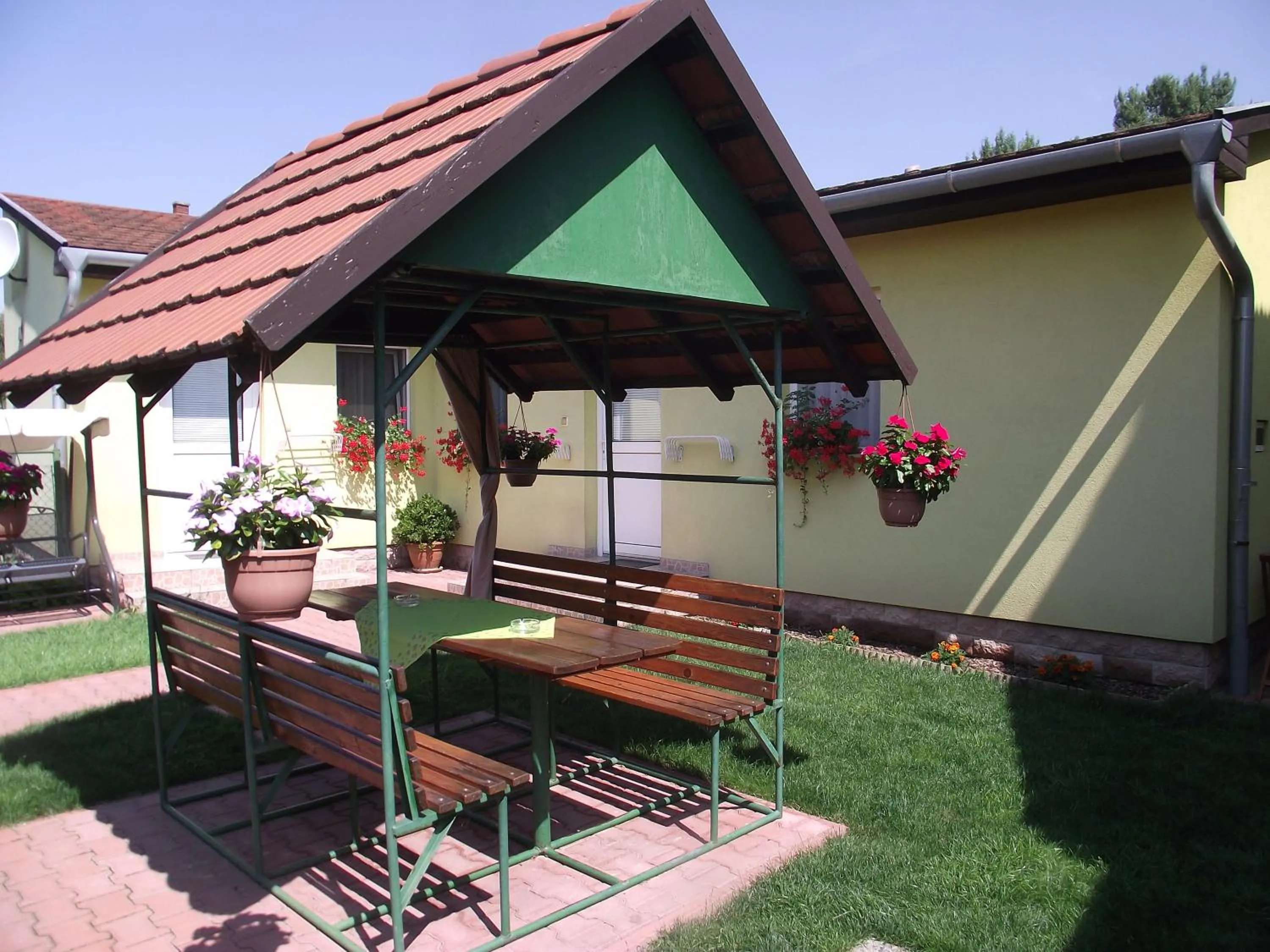 Patio in Apartman Kaszás Garden
