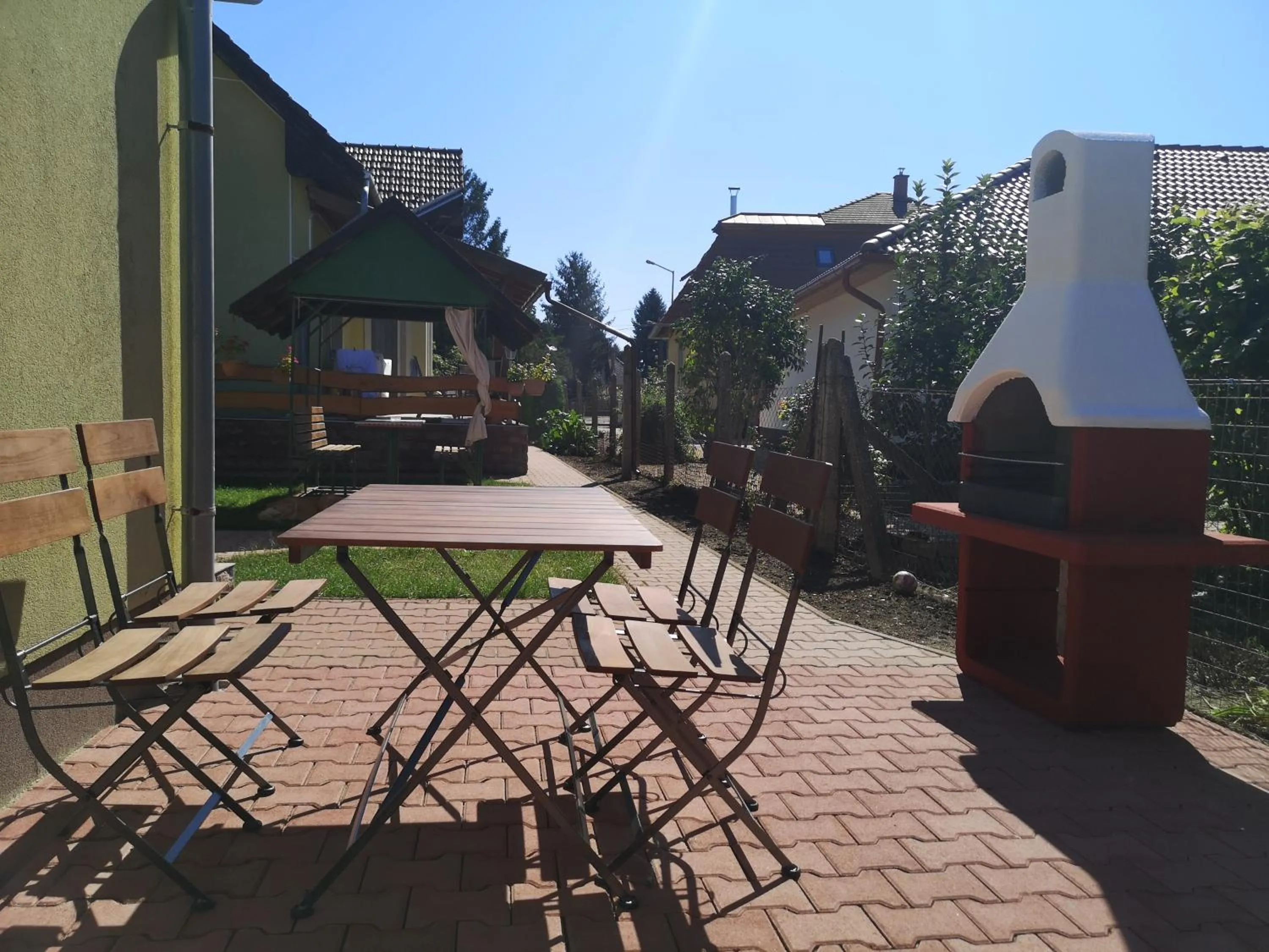 Patio in Apartman Kaszás Garden