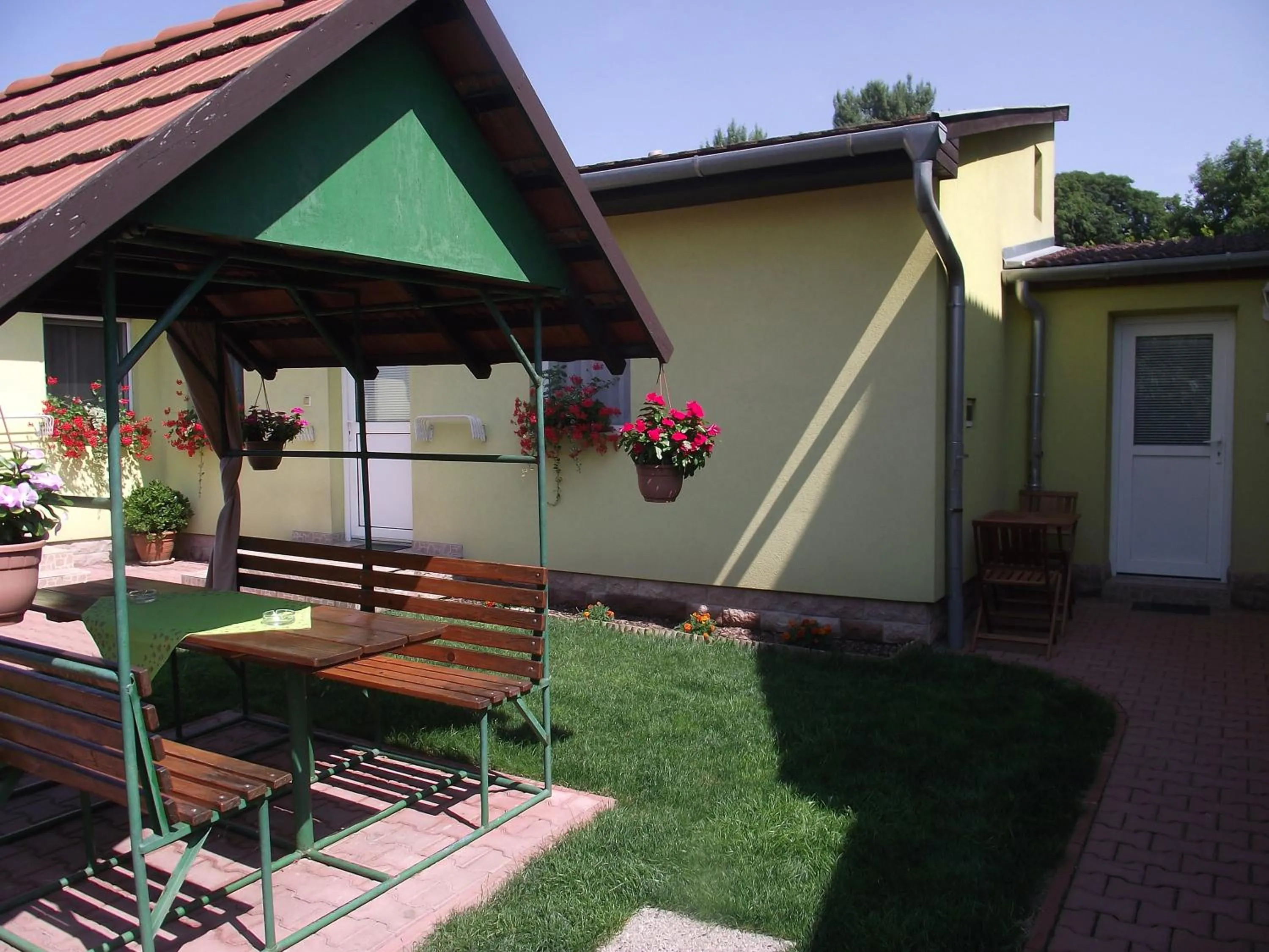Patio in Apartman Kaszás Garden