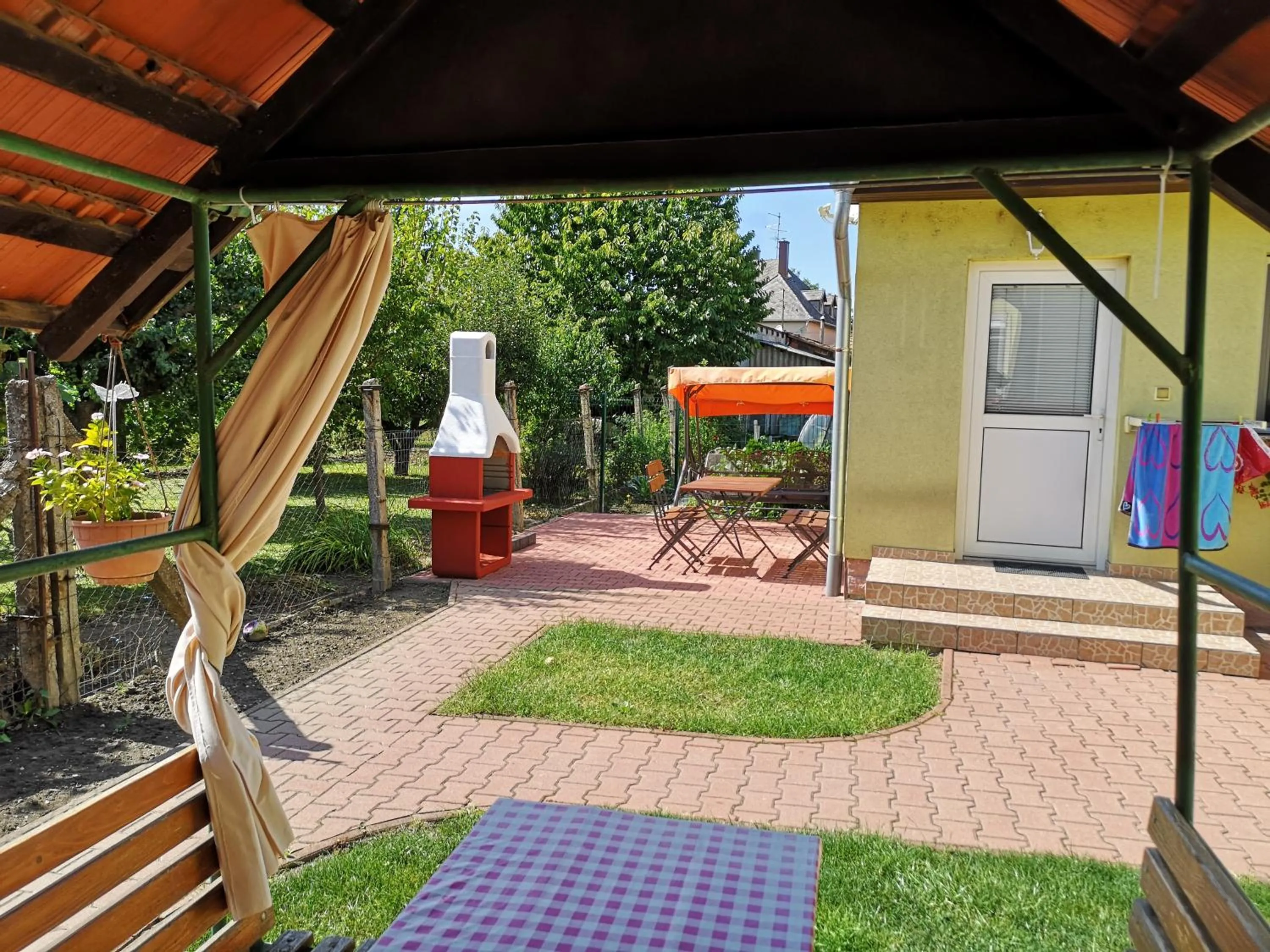 Patio in Apartman Kaszás Garden
