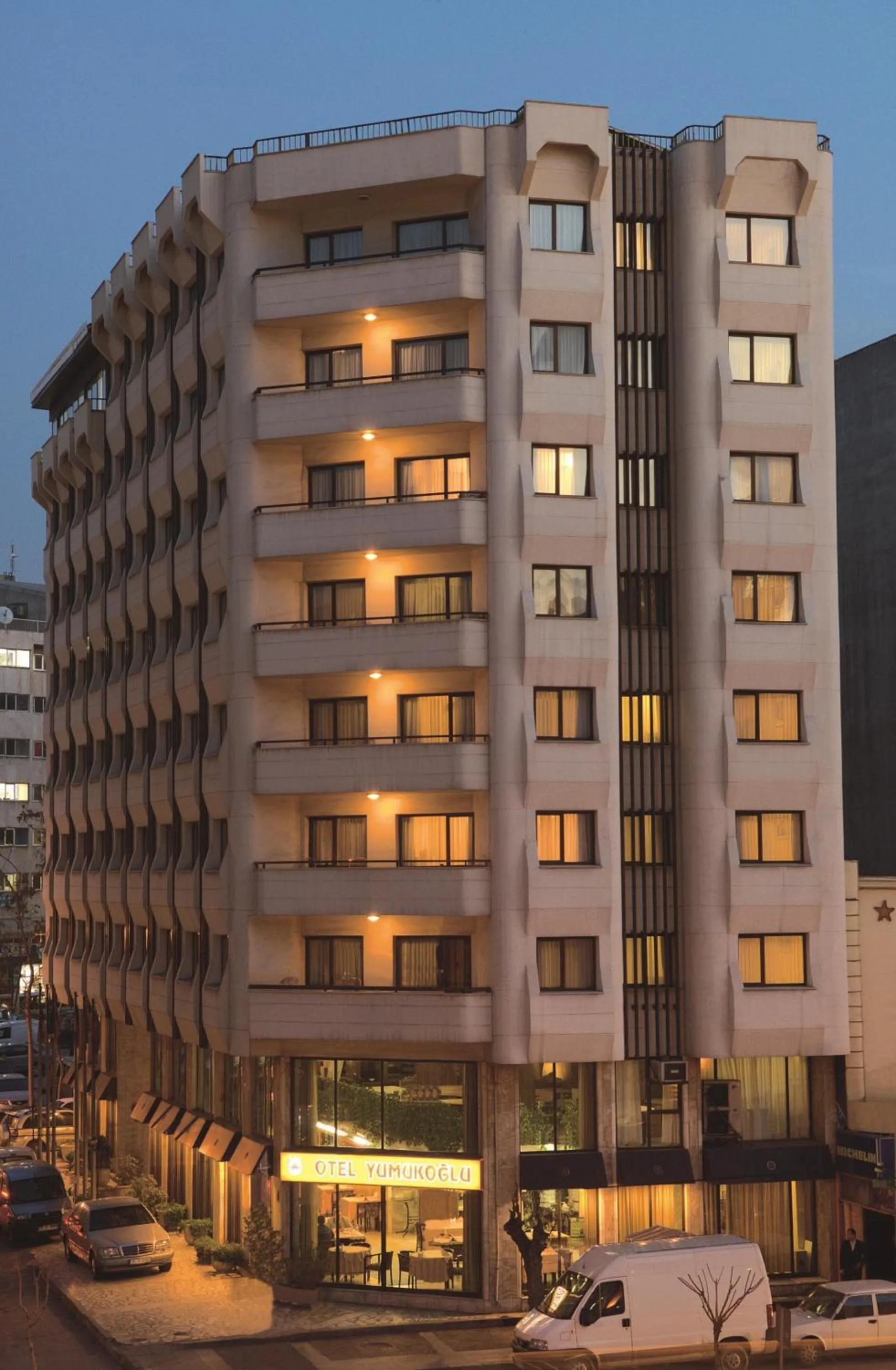 Facade/entrance in Yumukoglu Hotel