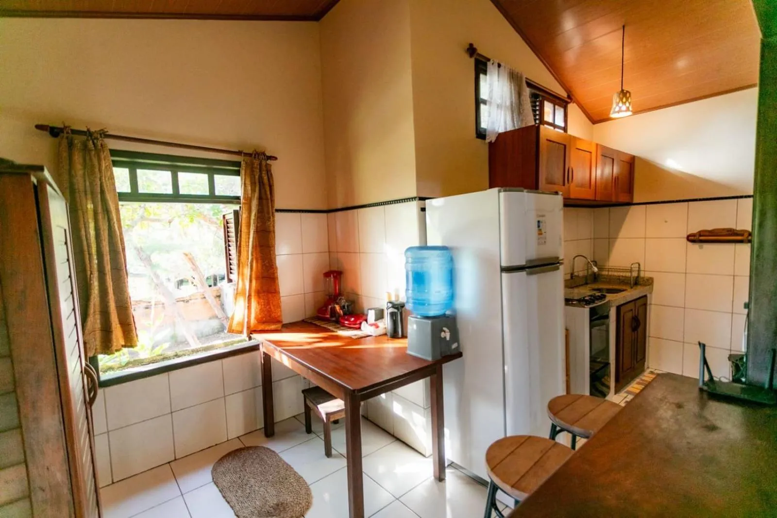 Kitchen or kitchenette in Casa Manoel Facão