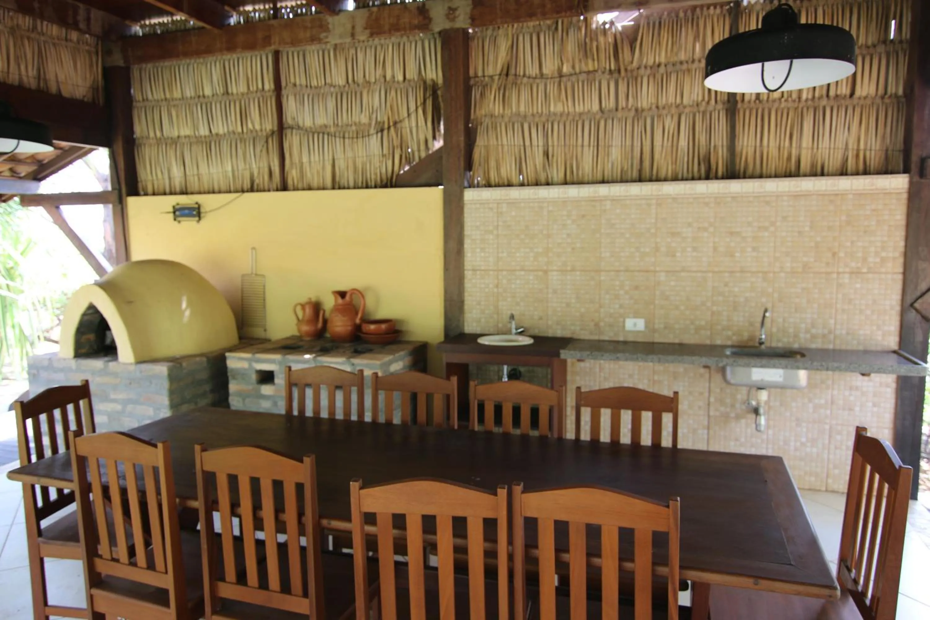 BBQ facilities in Casa Manoel Facão