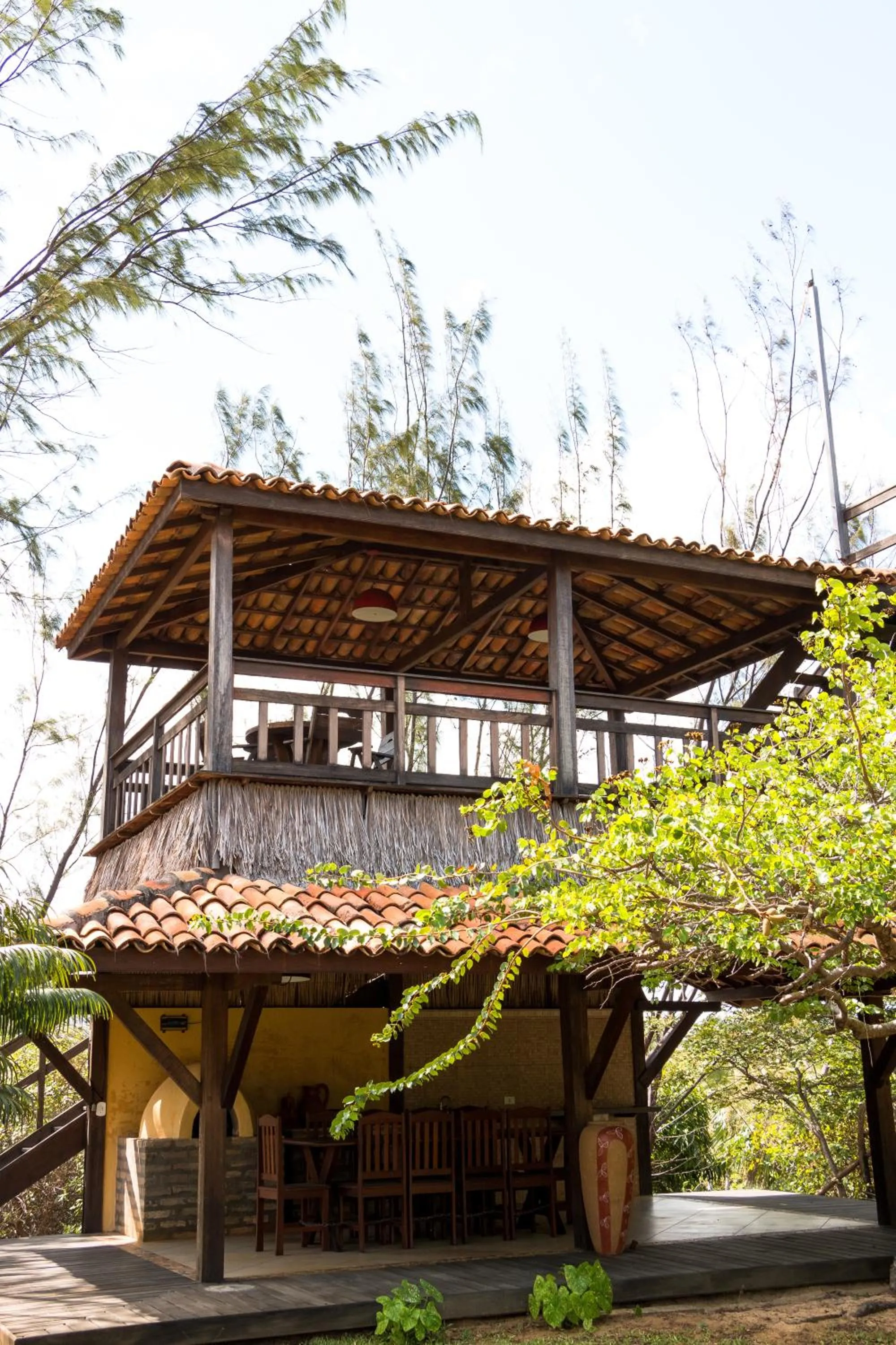 BBQ facilities in Casa Manoel Facão