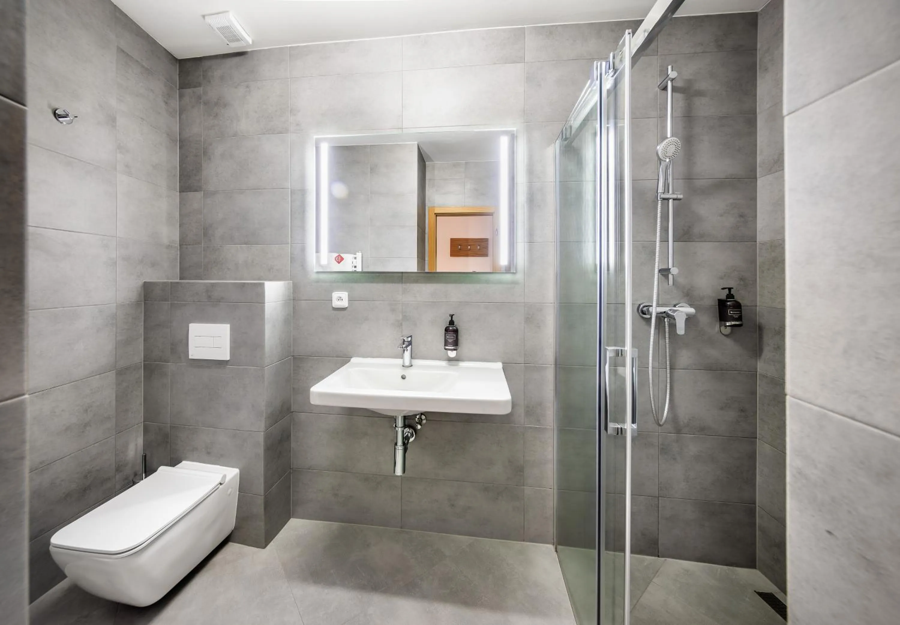 Shower in Residence Vyhlídka