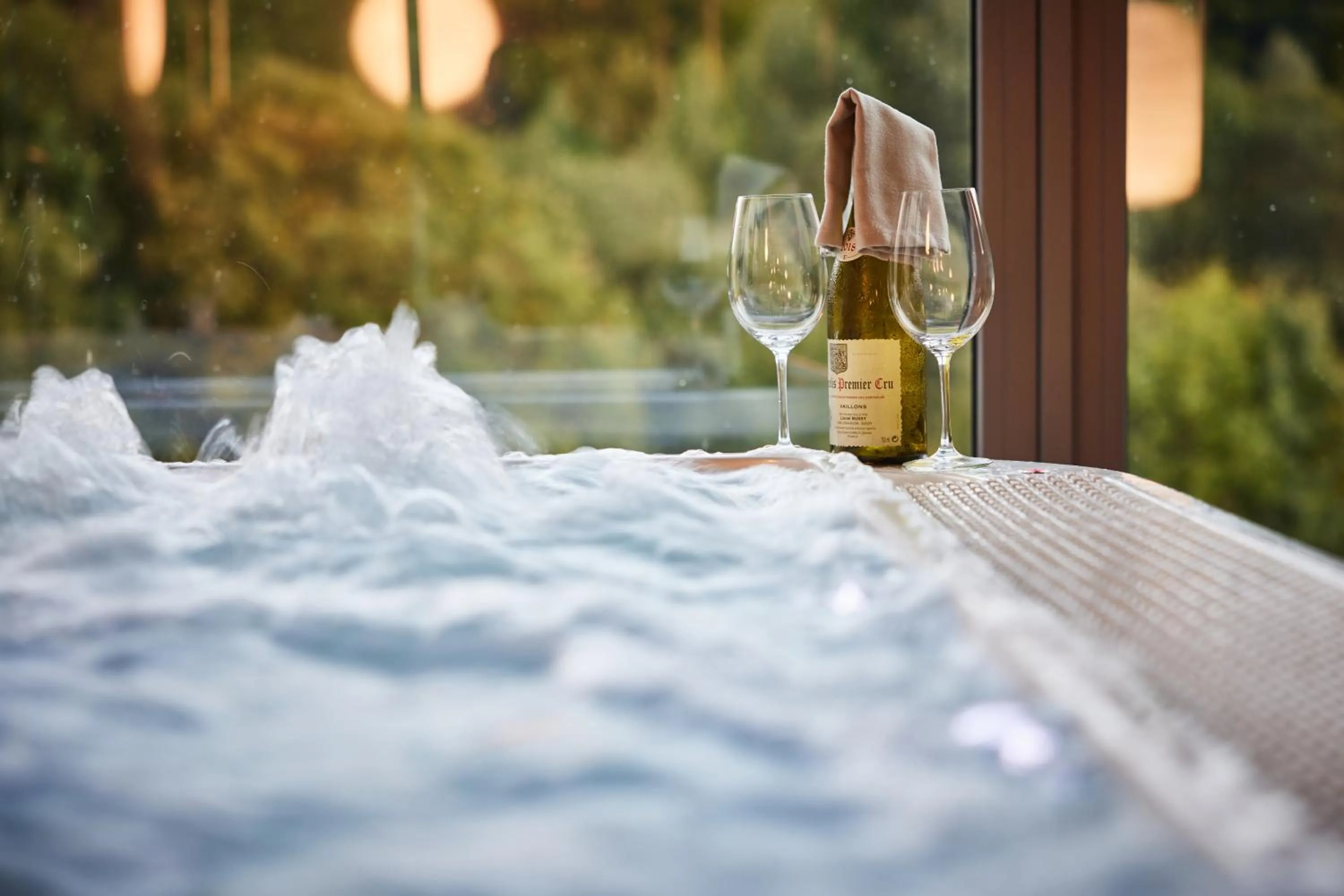 Hot Tub in Residence Vyhlídka